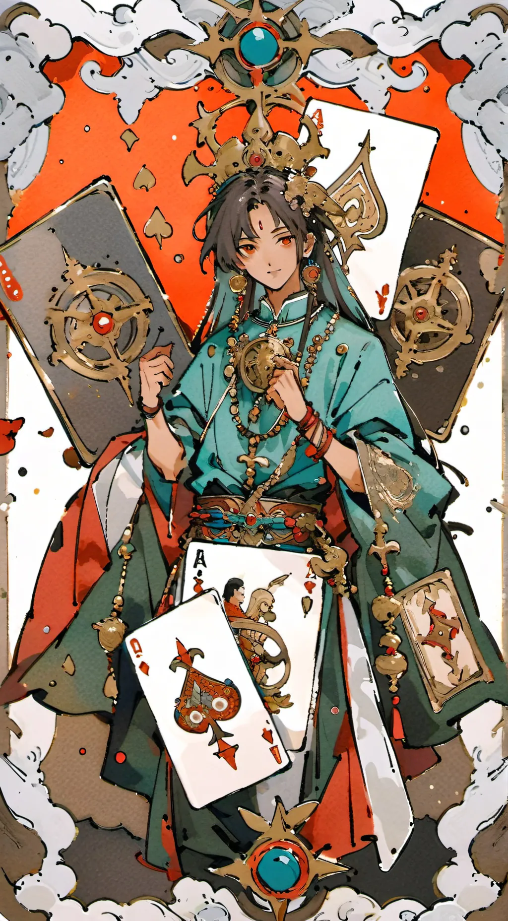 ai character: blackjack background