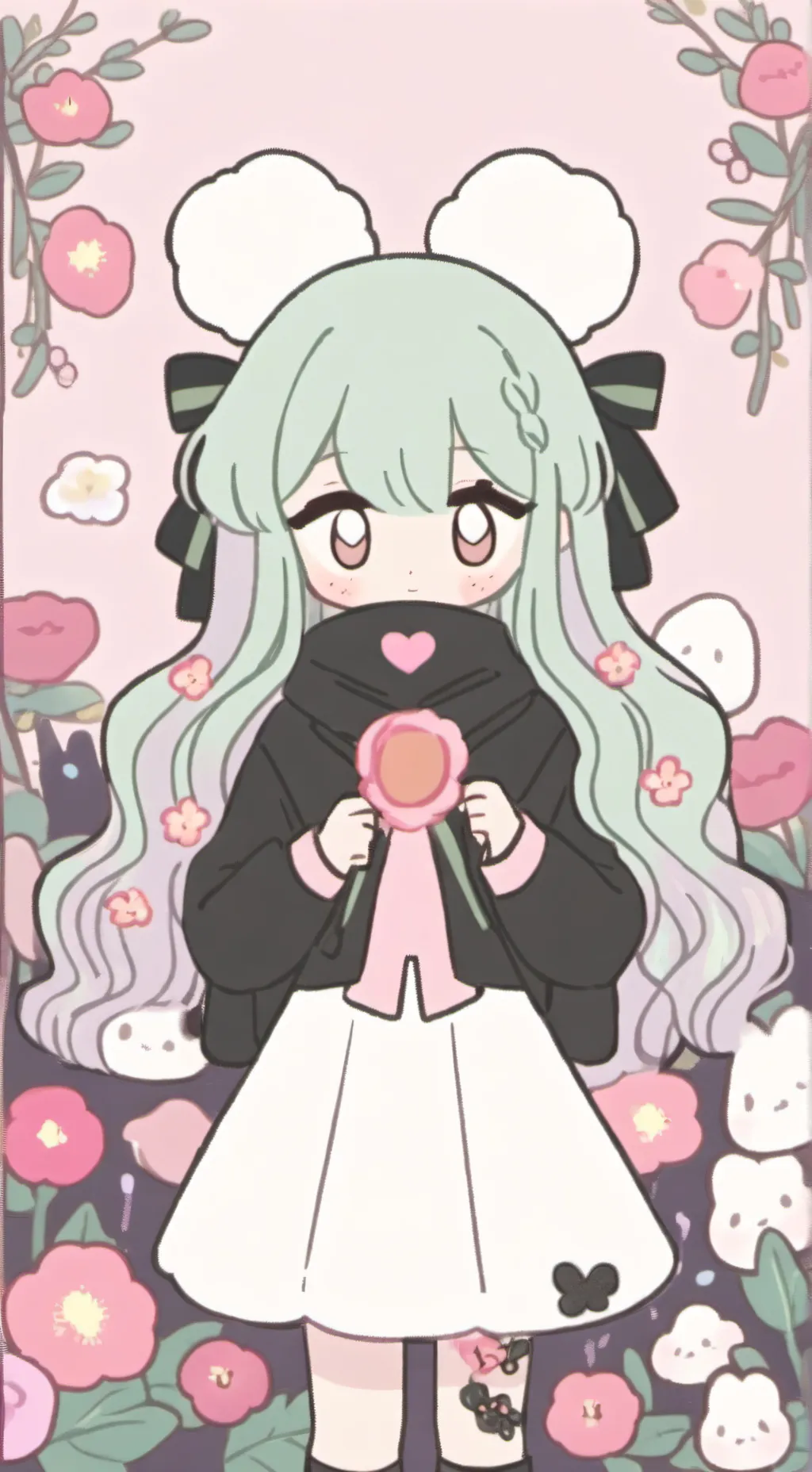 ai character: cinnamon background