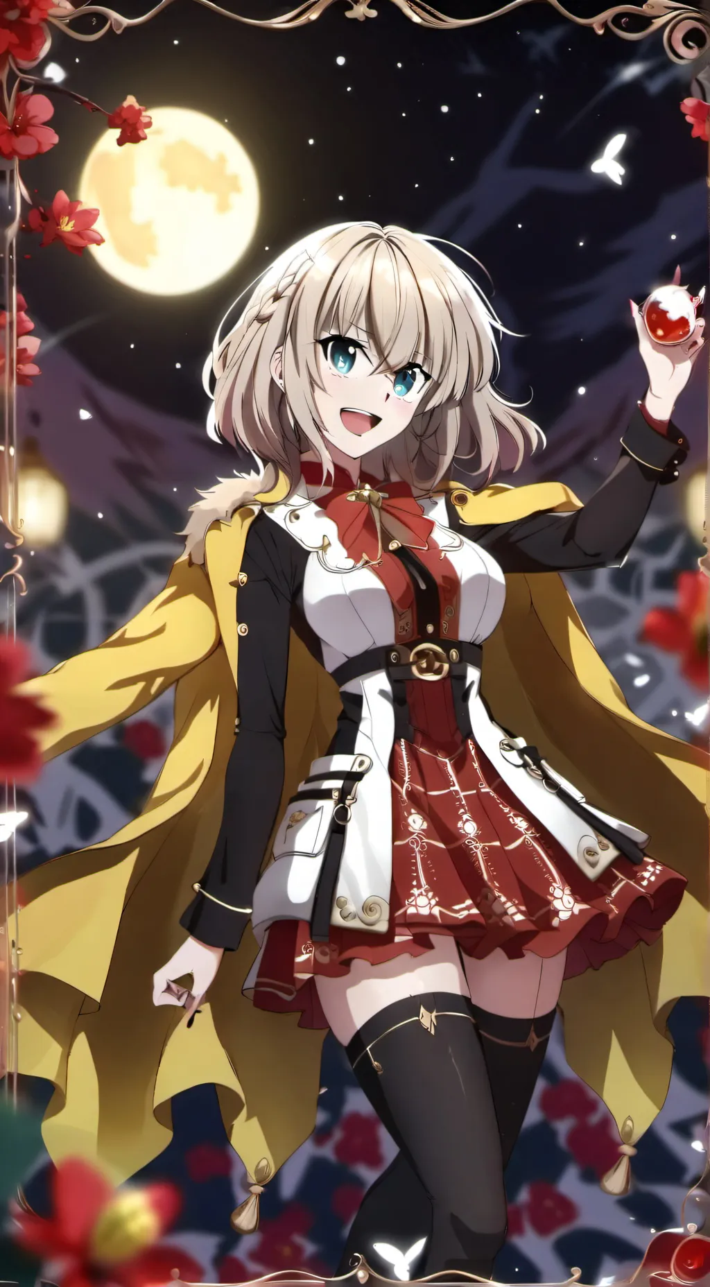 ai character: katyusha background