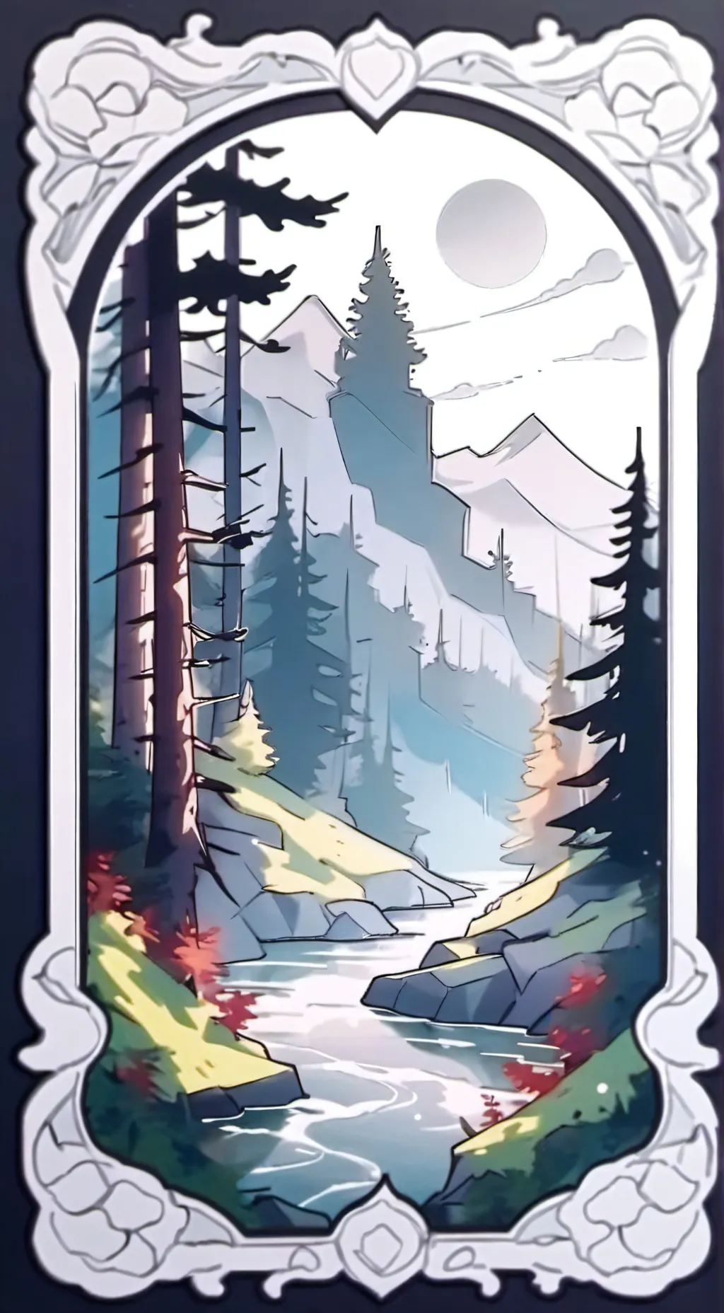 ai character: i rate art pt2  background