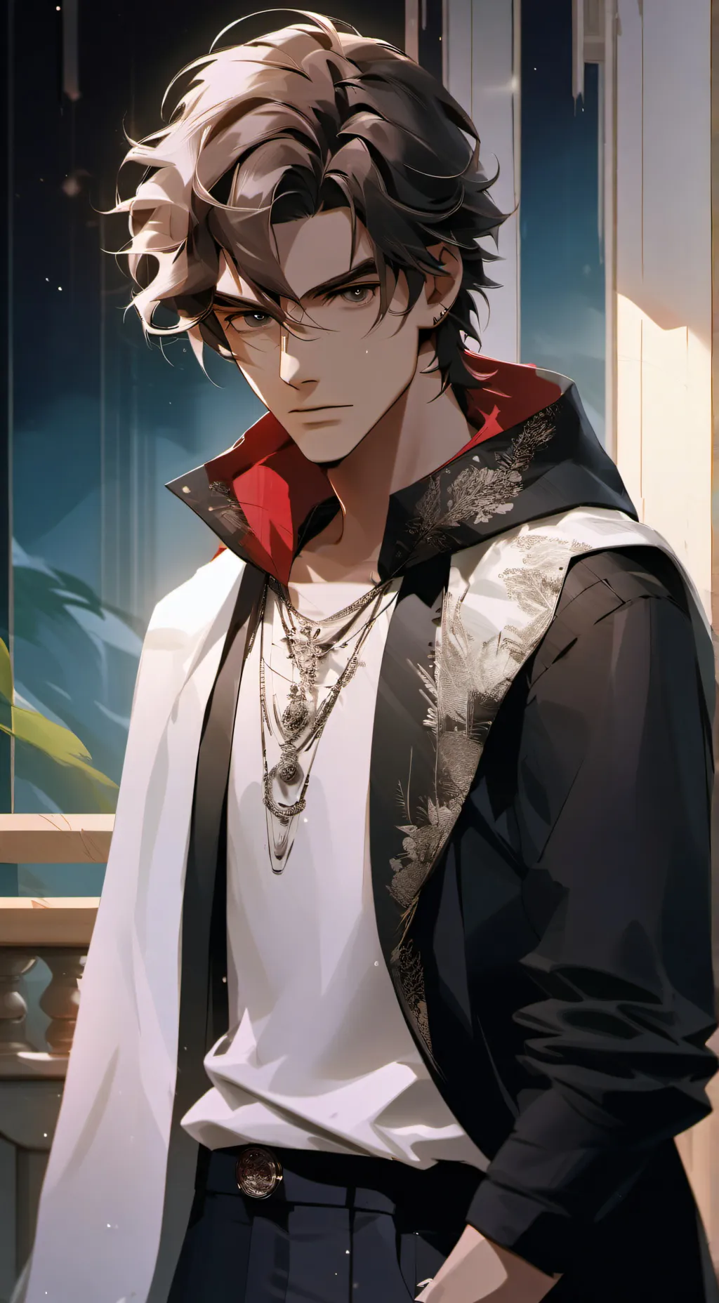 ai character: Daniel   background