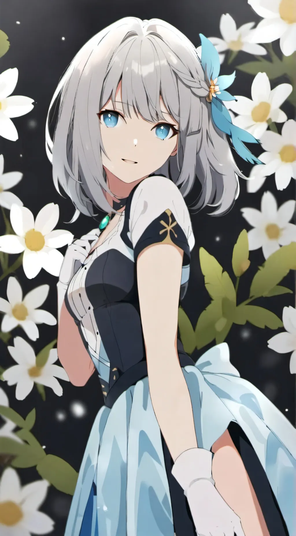 ai character: flavie background