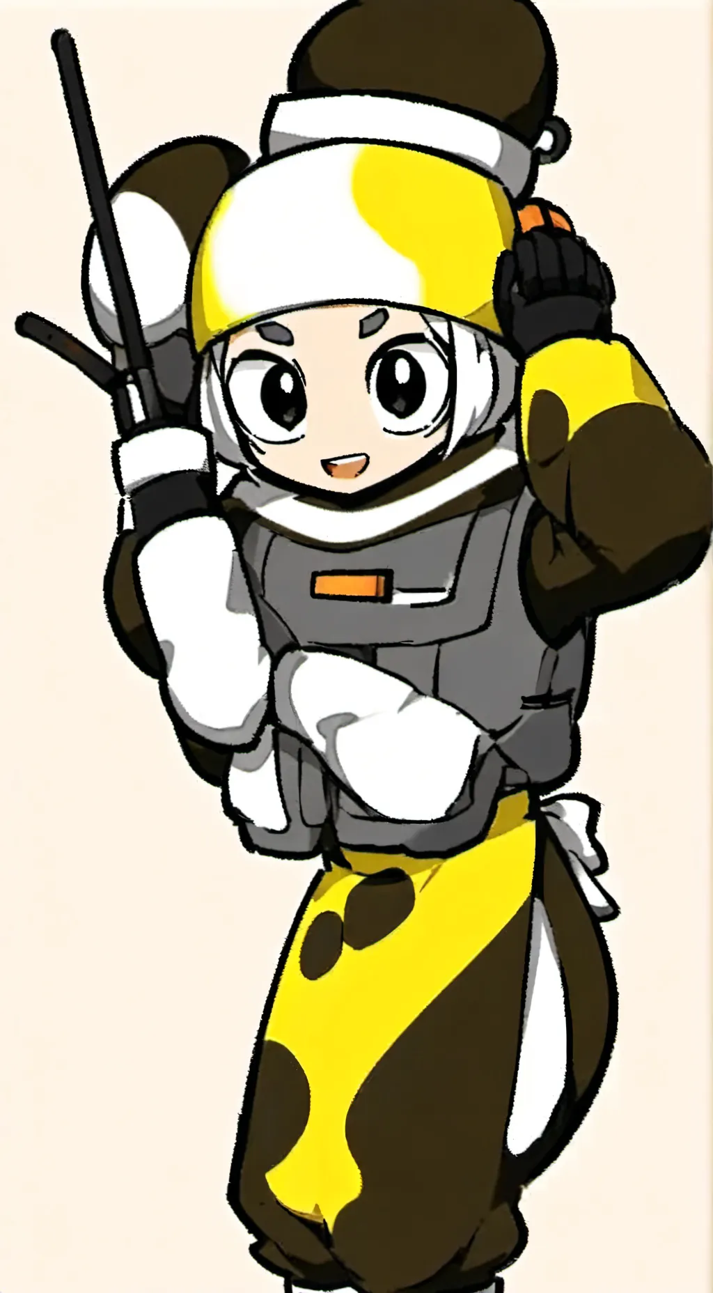 ai character: shelly *vor* background