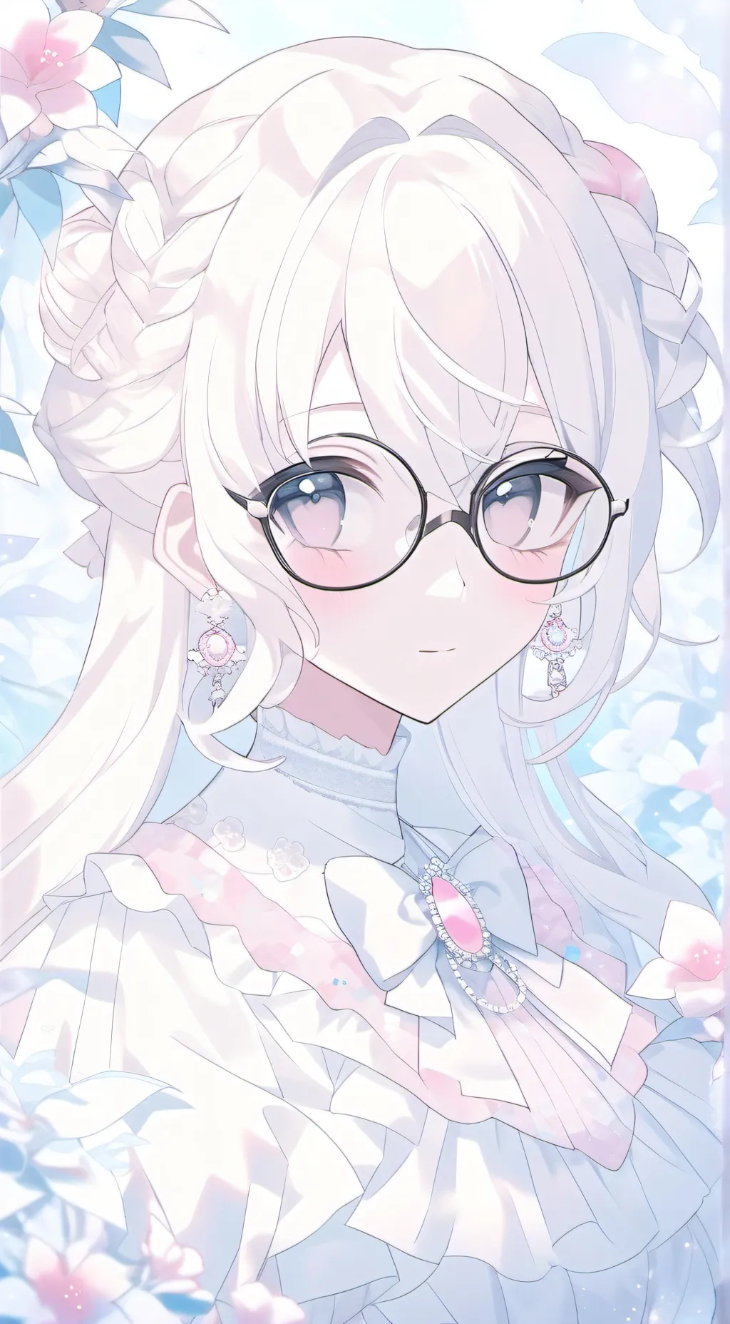 ai character: Mila 💕💕💖💗 background