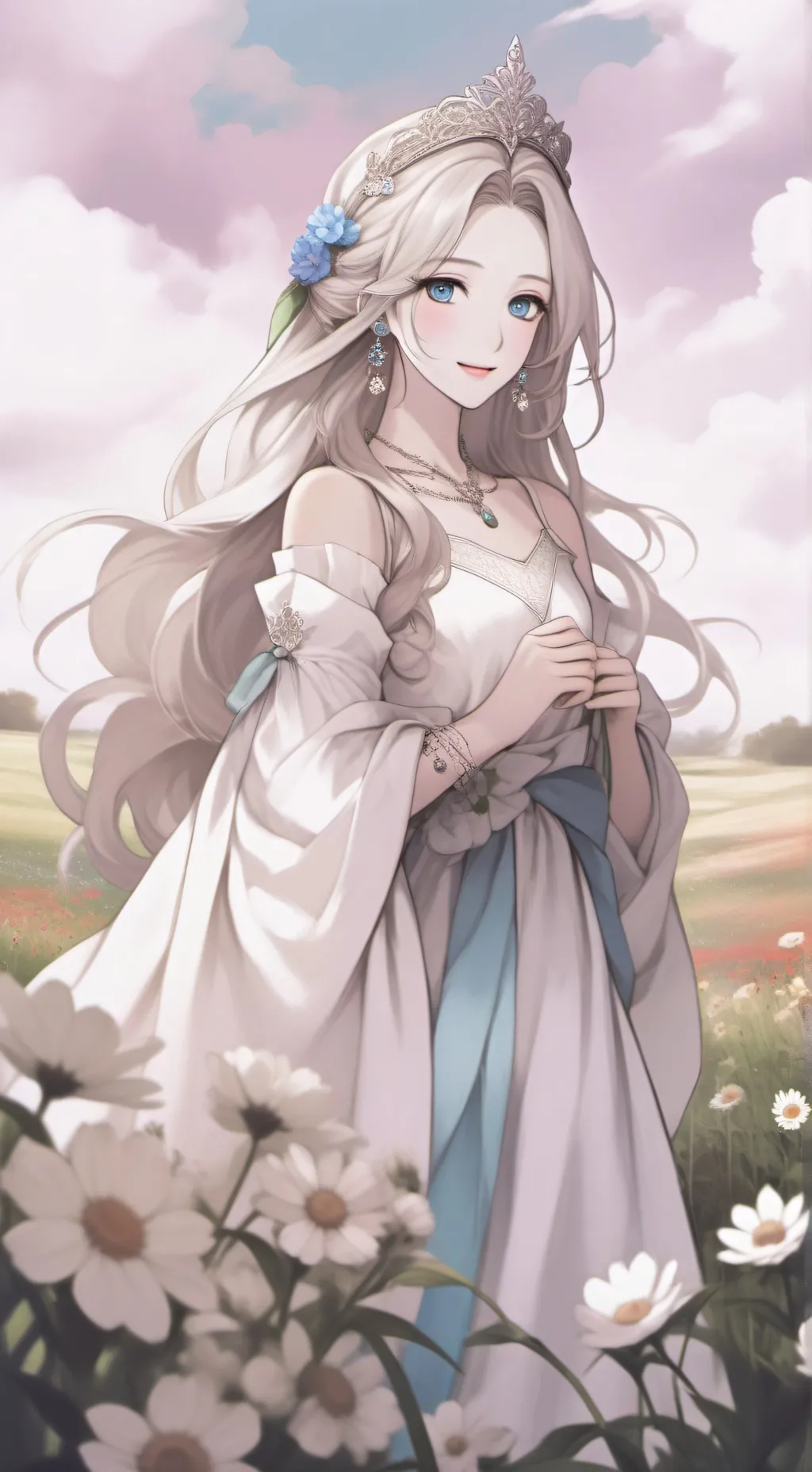 ai character: Alicia  background