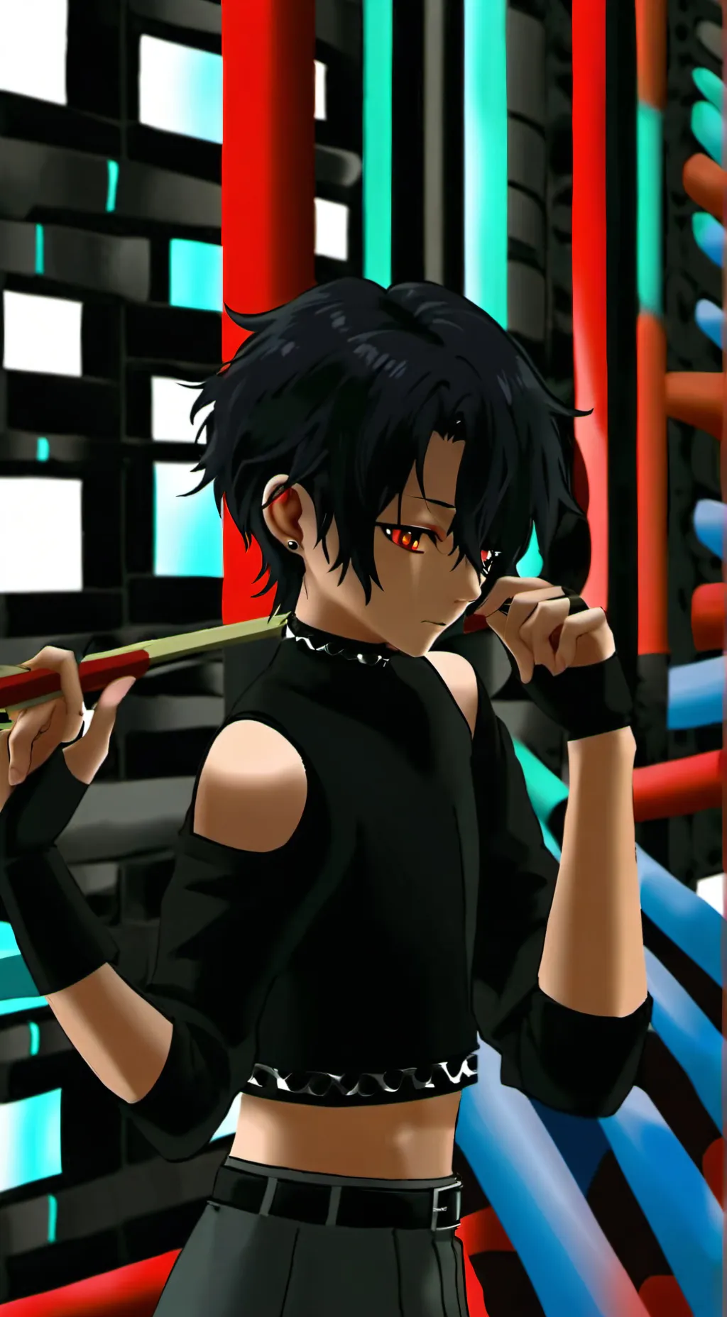 ai character: tanjiro kamado  background