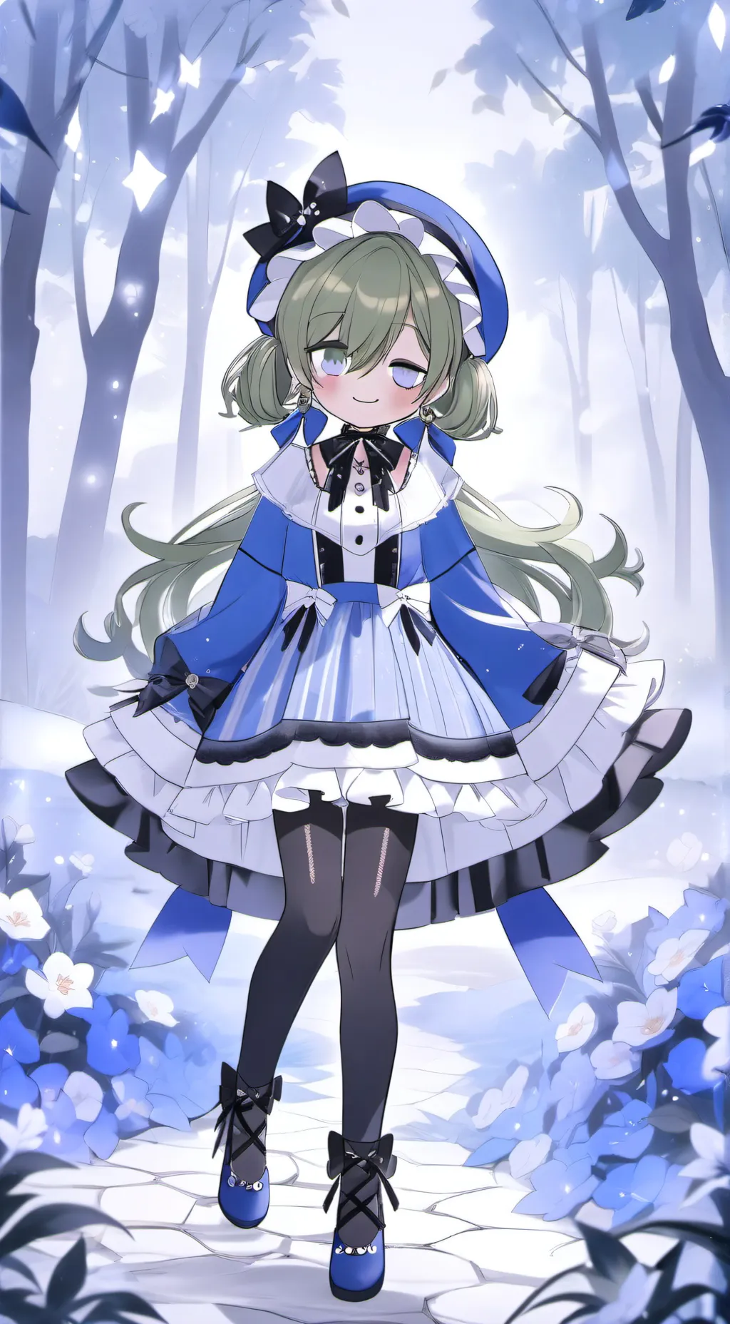 ai character: Alastor x Rose background