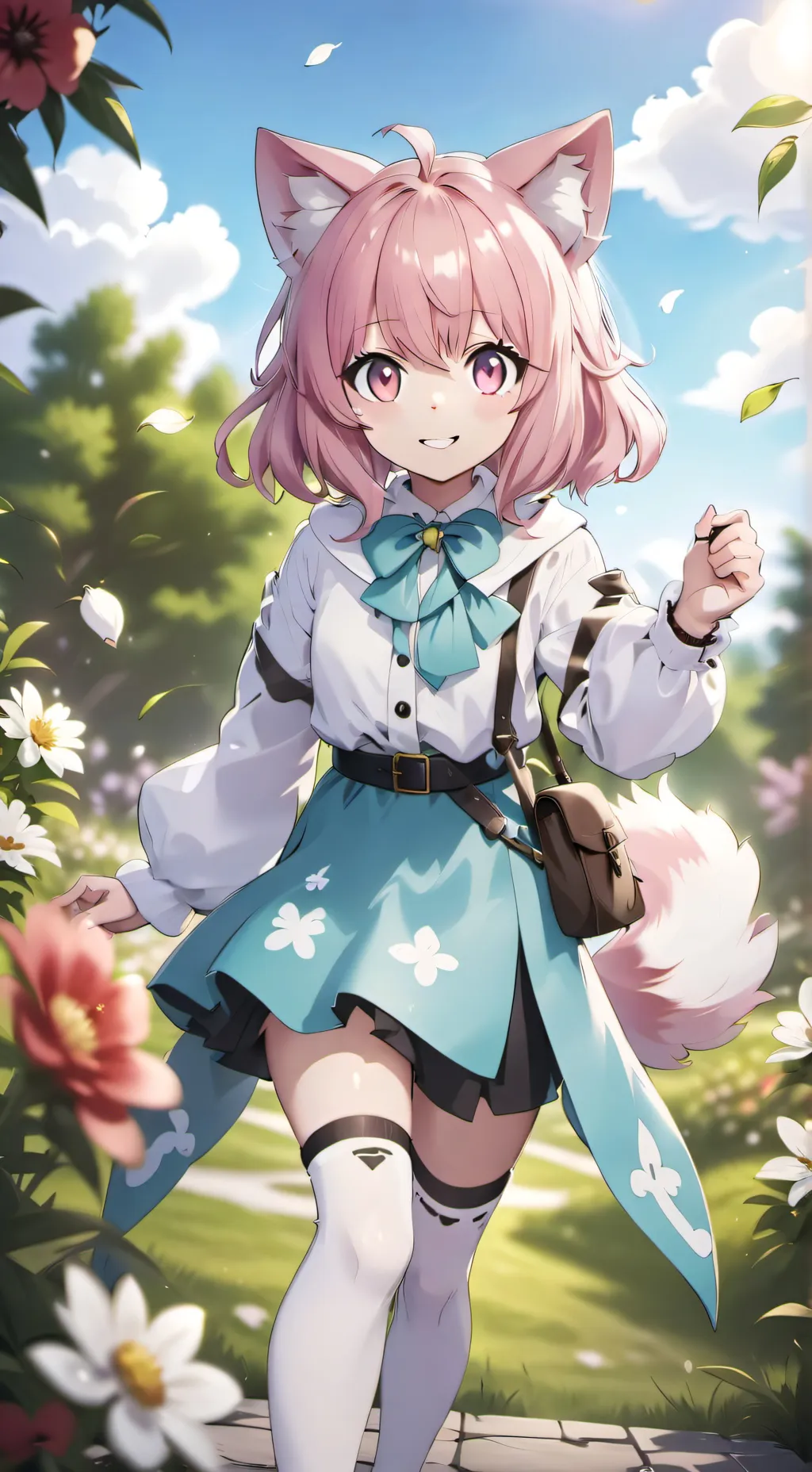 ai character: Anahi background