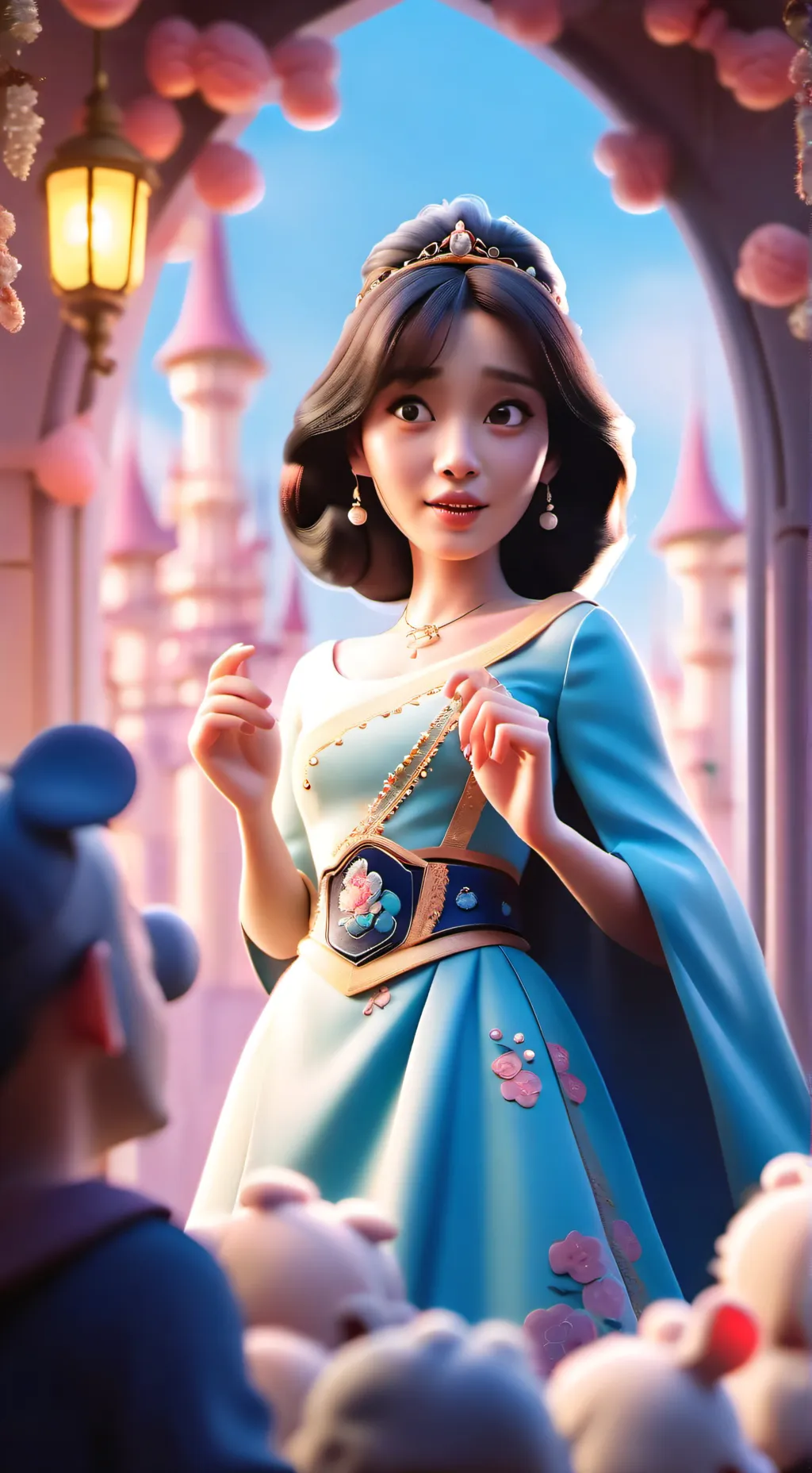 ai character: School time💗 background