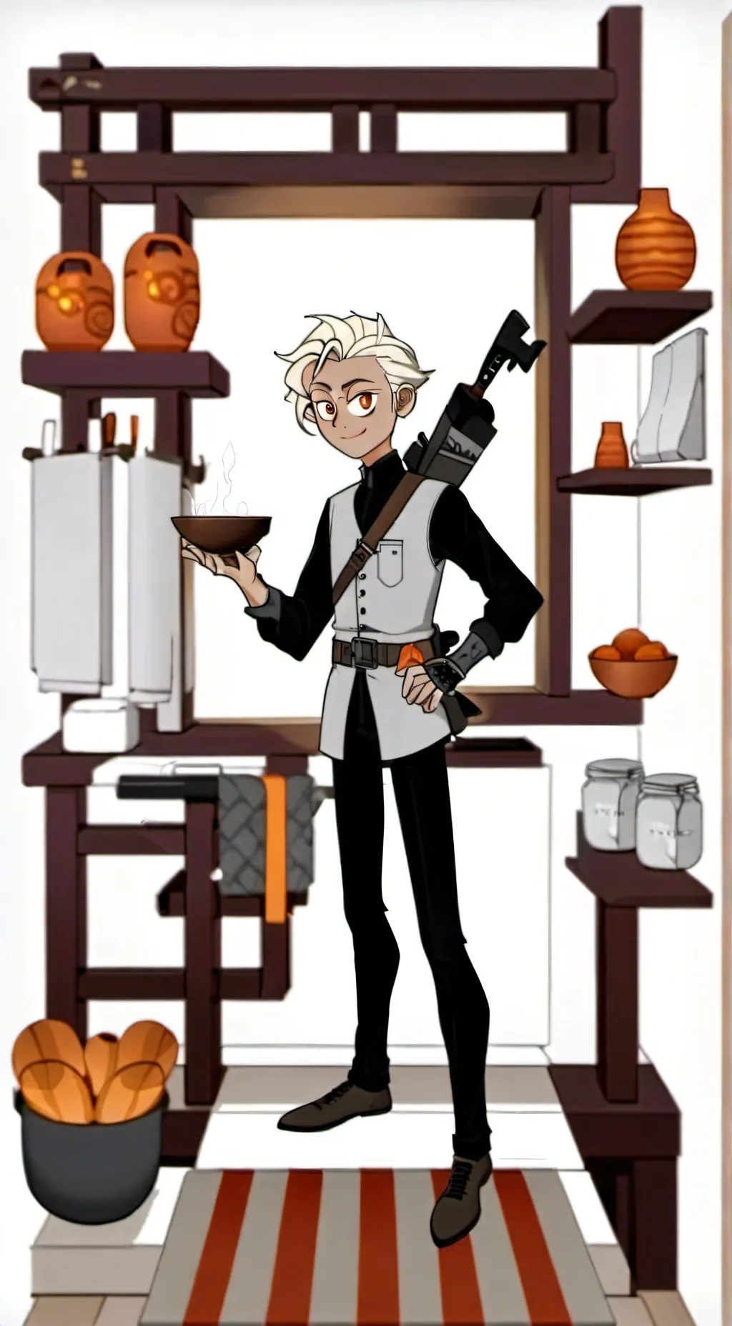 ai character: hunter  background