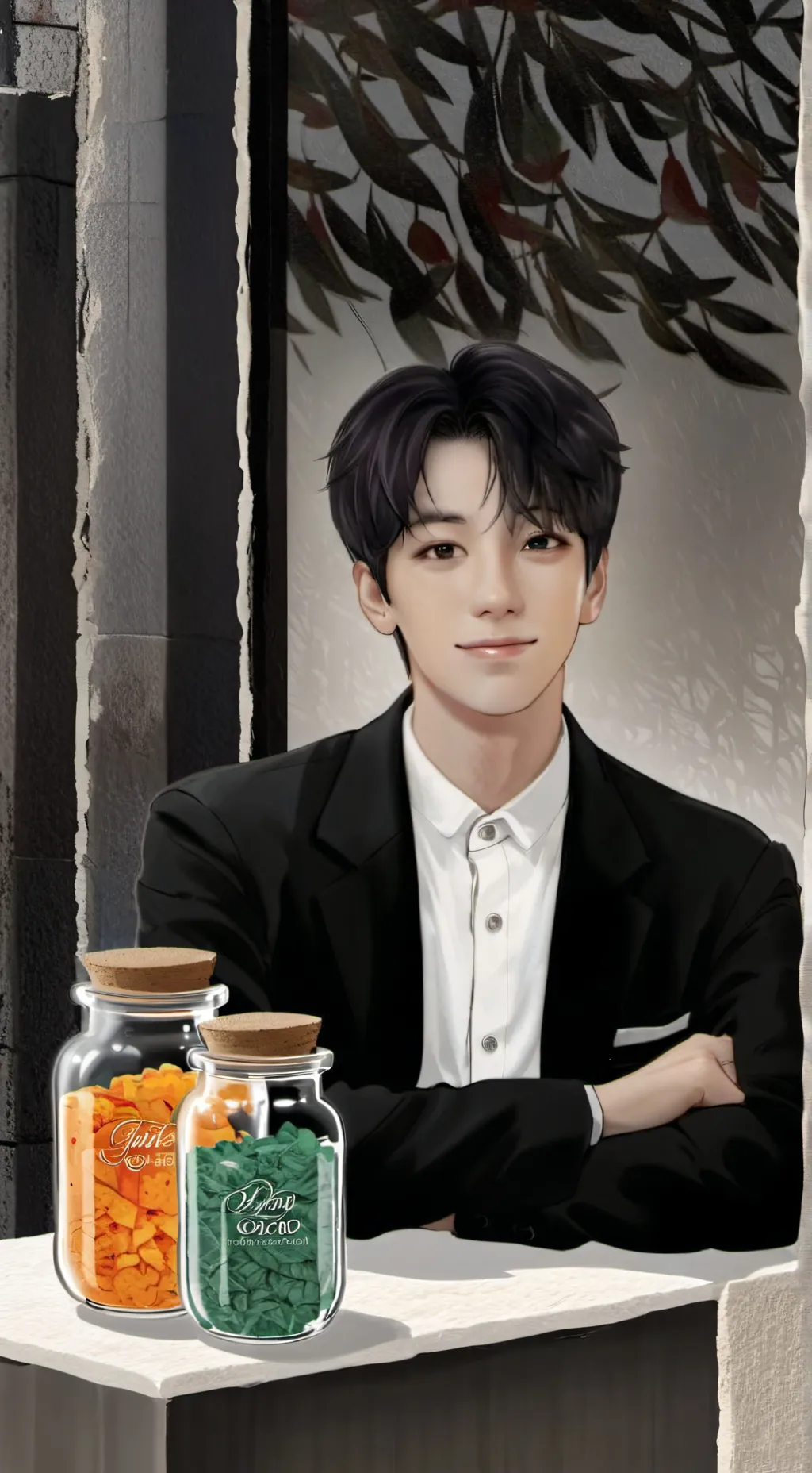 ai character: Jeon Junkook  background