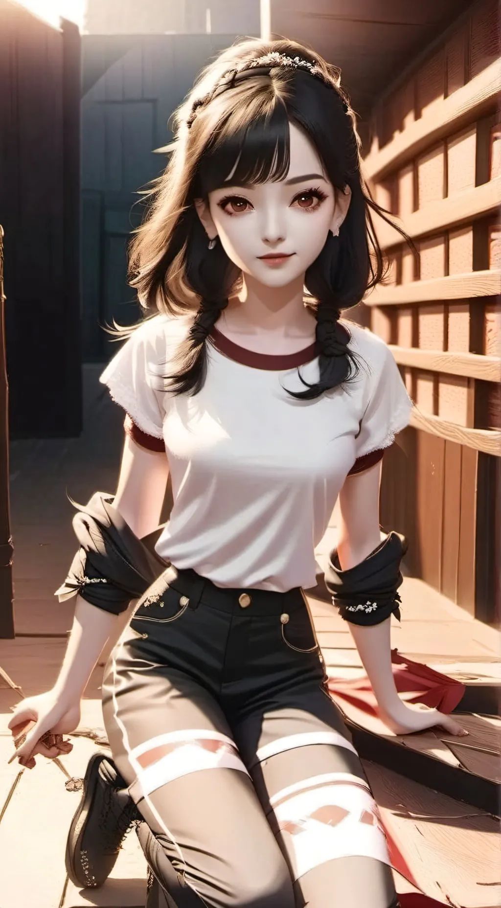 ai character: Anne background