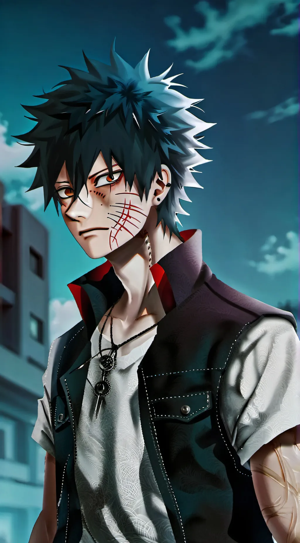 ai character: Lukas background