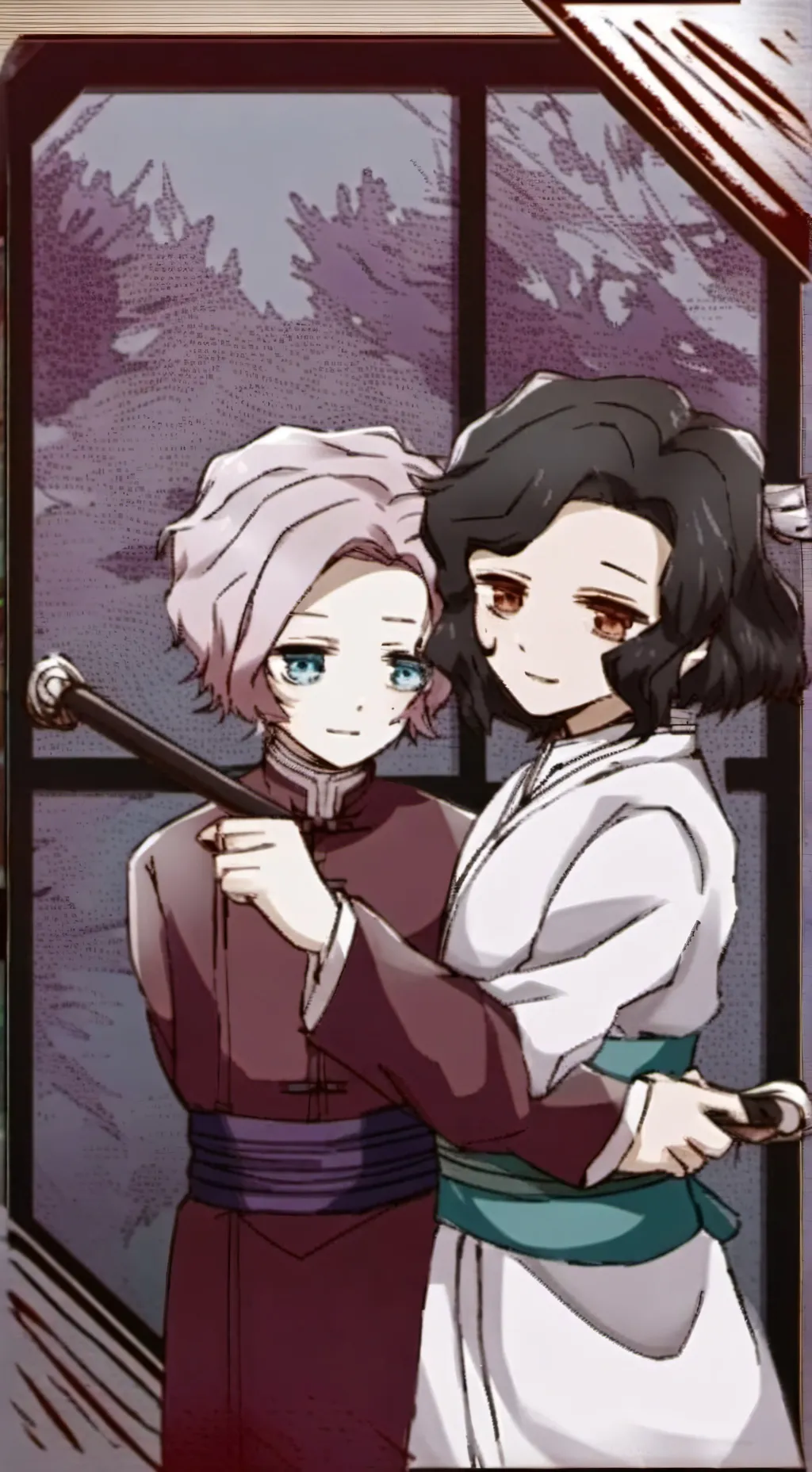 ai character: enmu x rui background