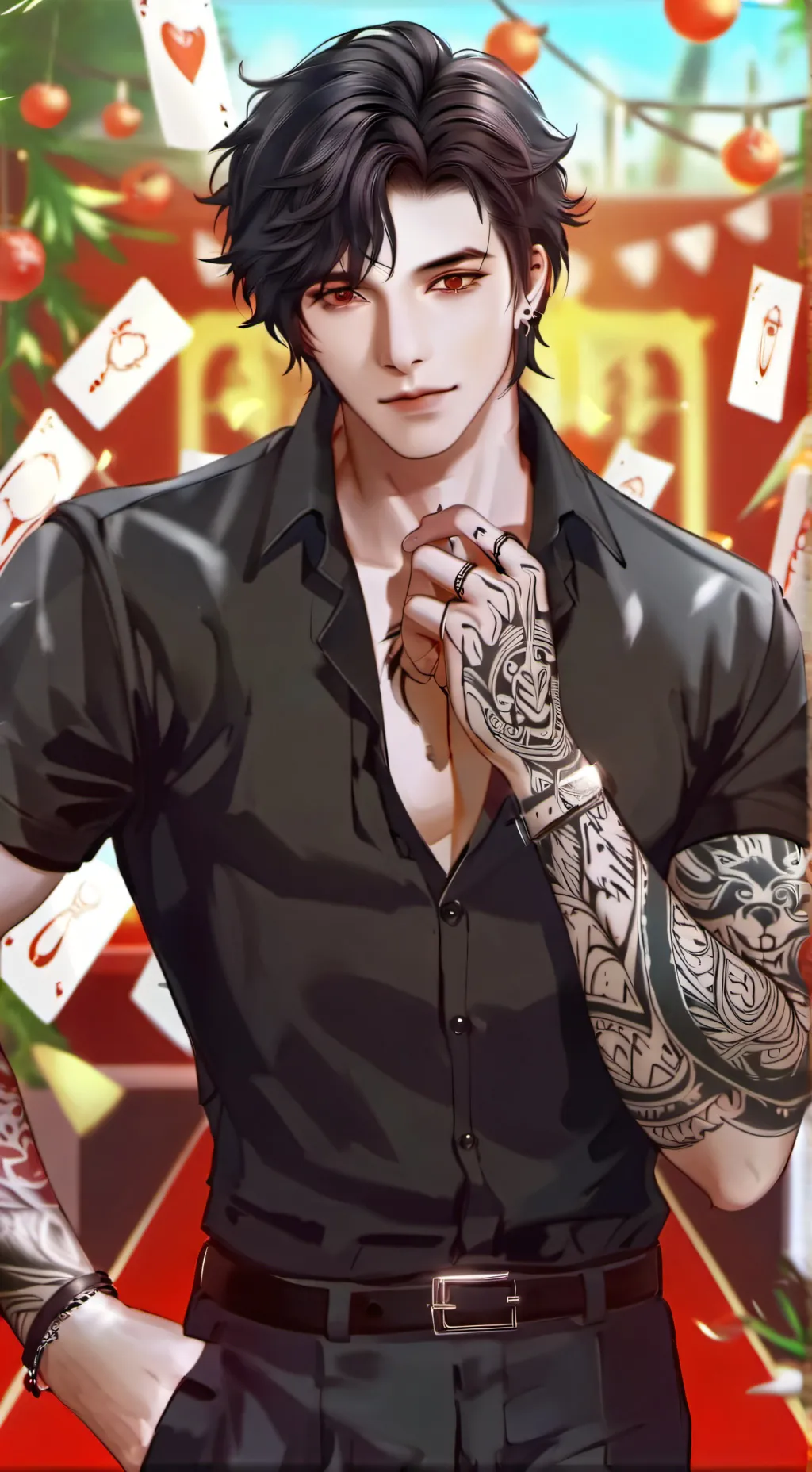 ai character: Jackson  background