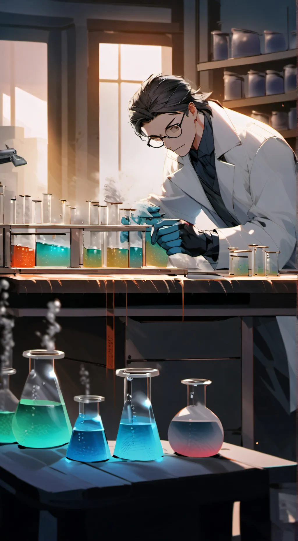 ai character: Subject 097 background