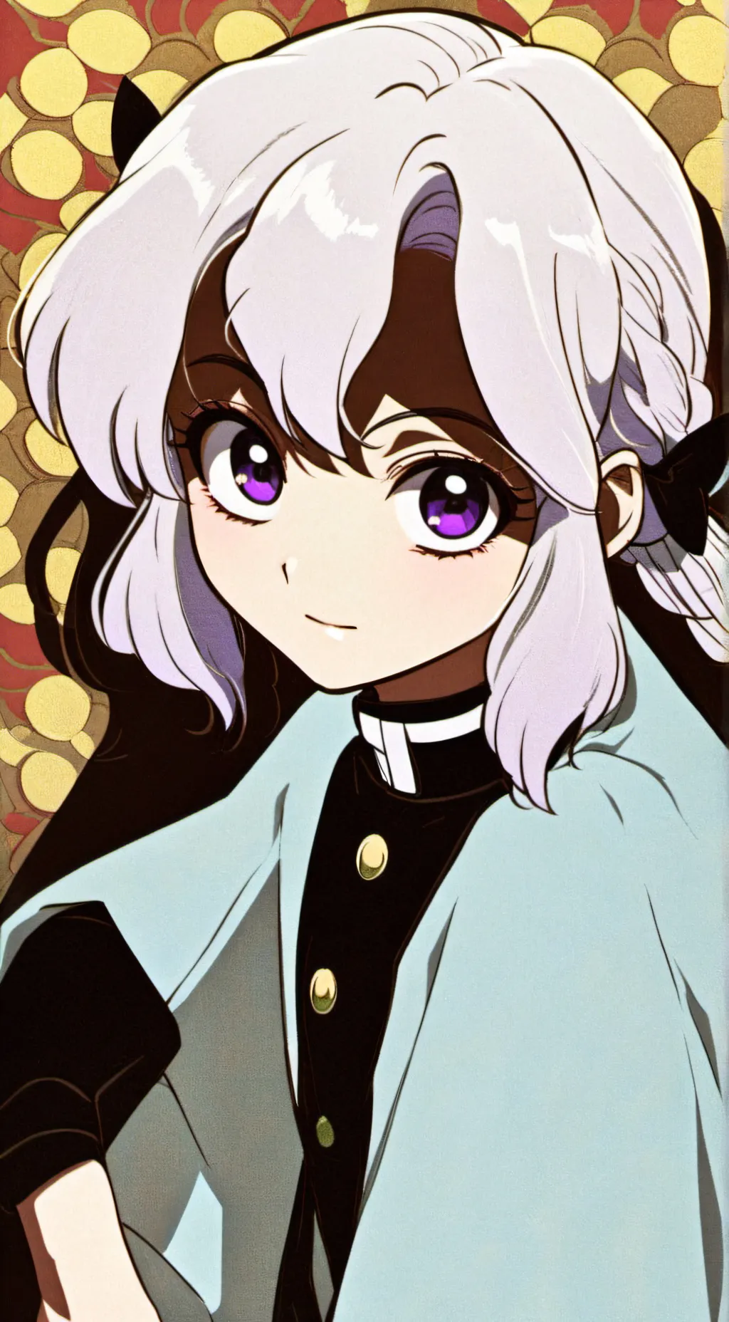 ai character: Snowy background