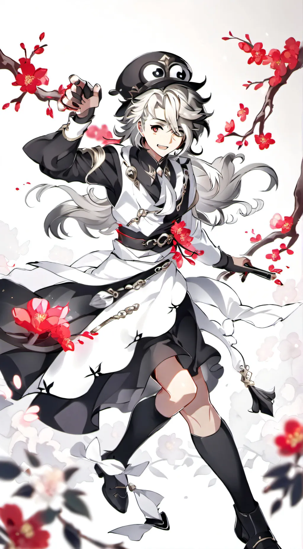 ai character: ••doukaza•• background