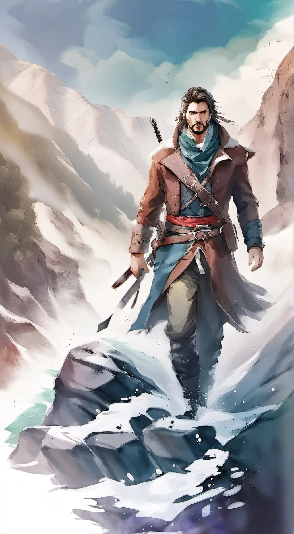 ai character: saquenme de talkie background