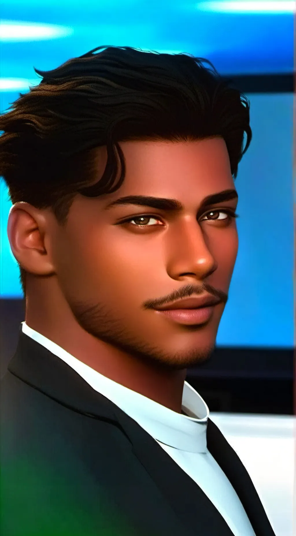 ai character: Domineering Collea background