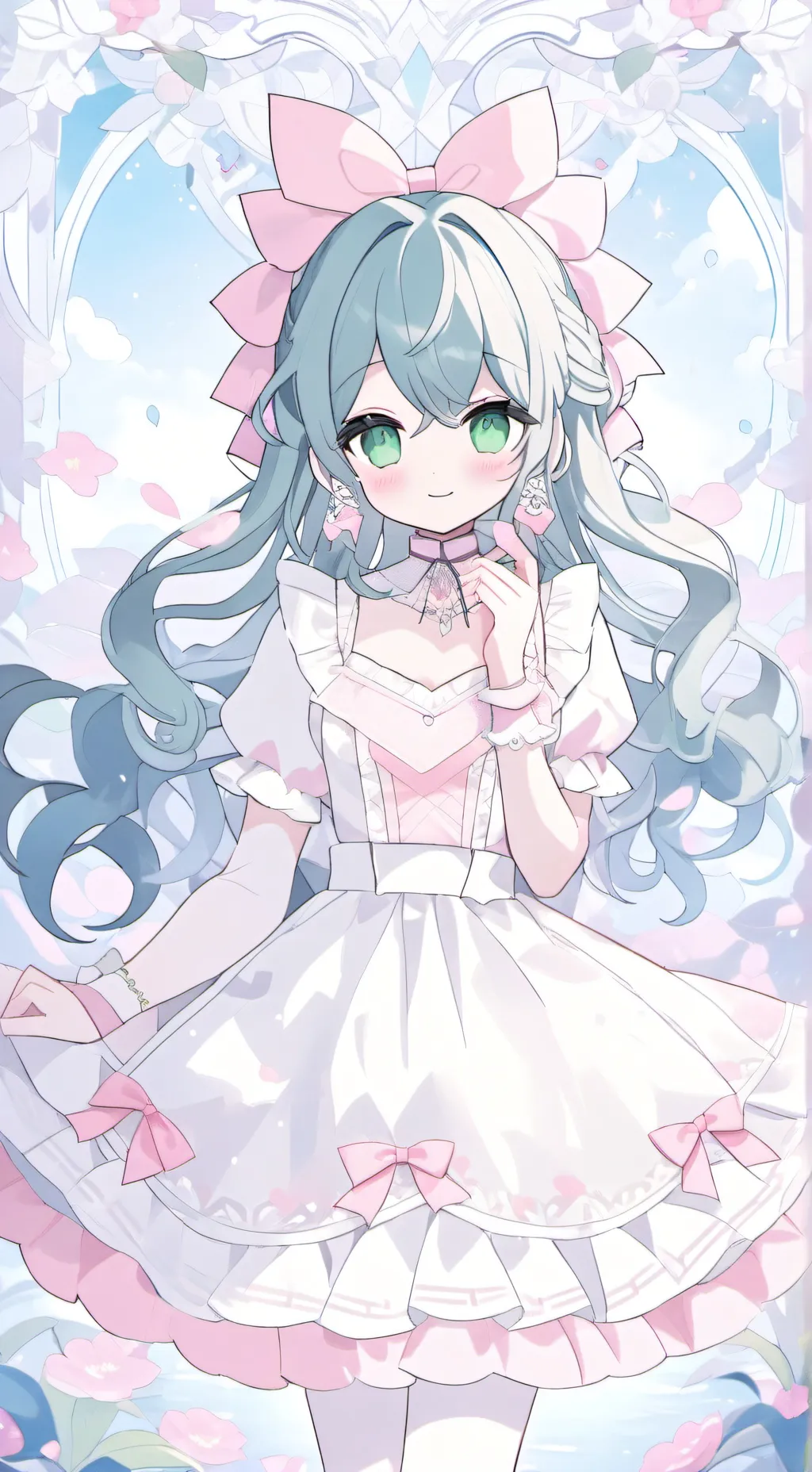 ai character: luna background