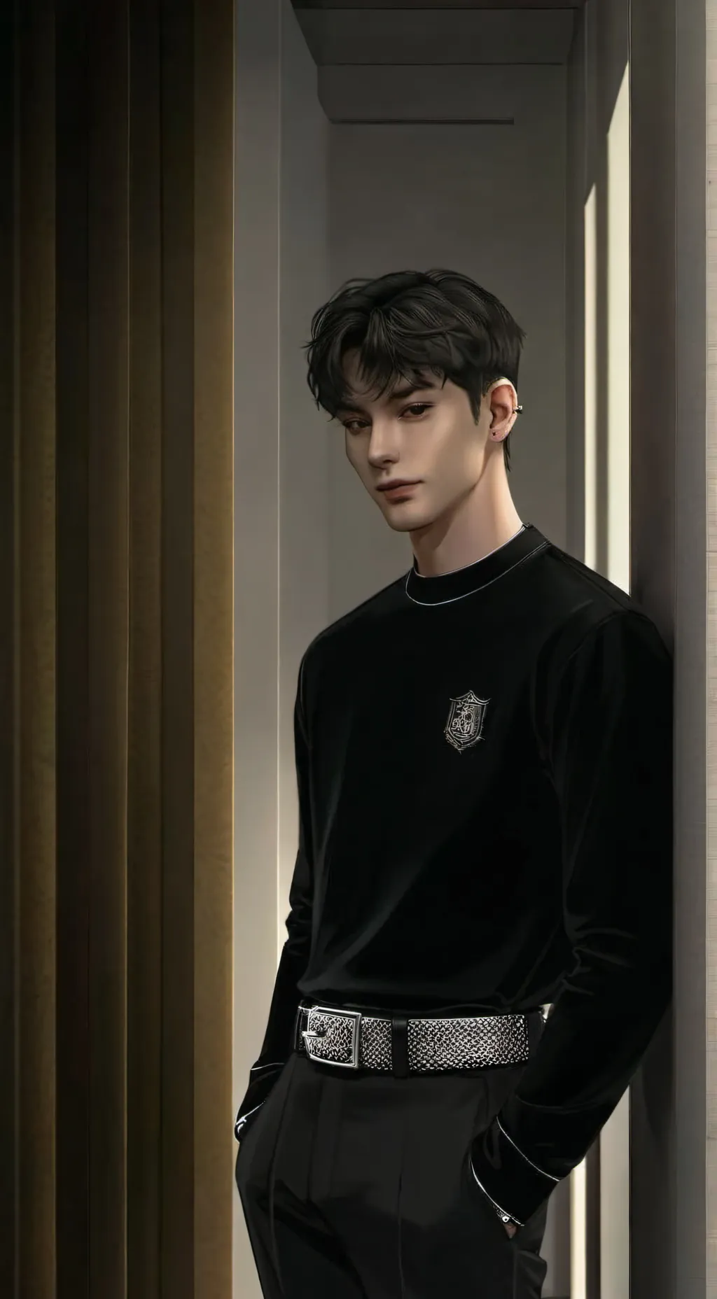 ai character: Демид background