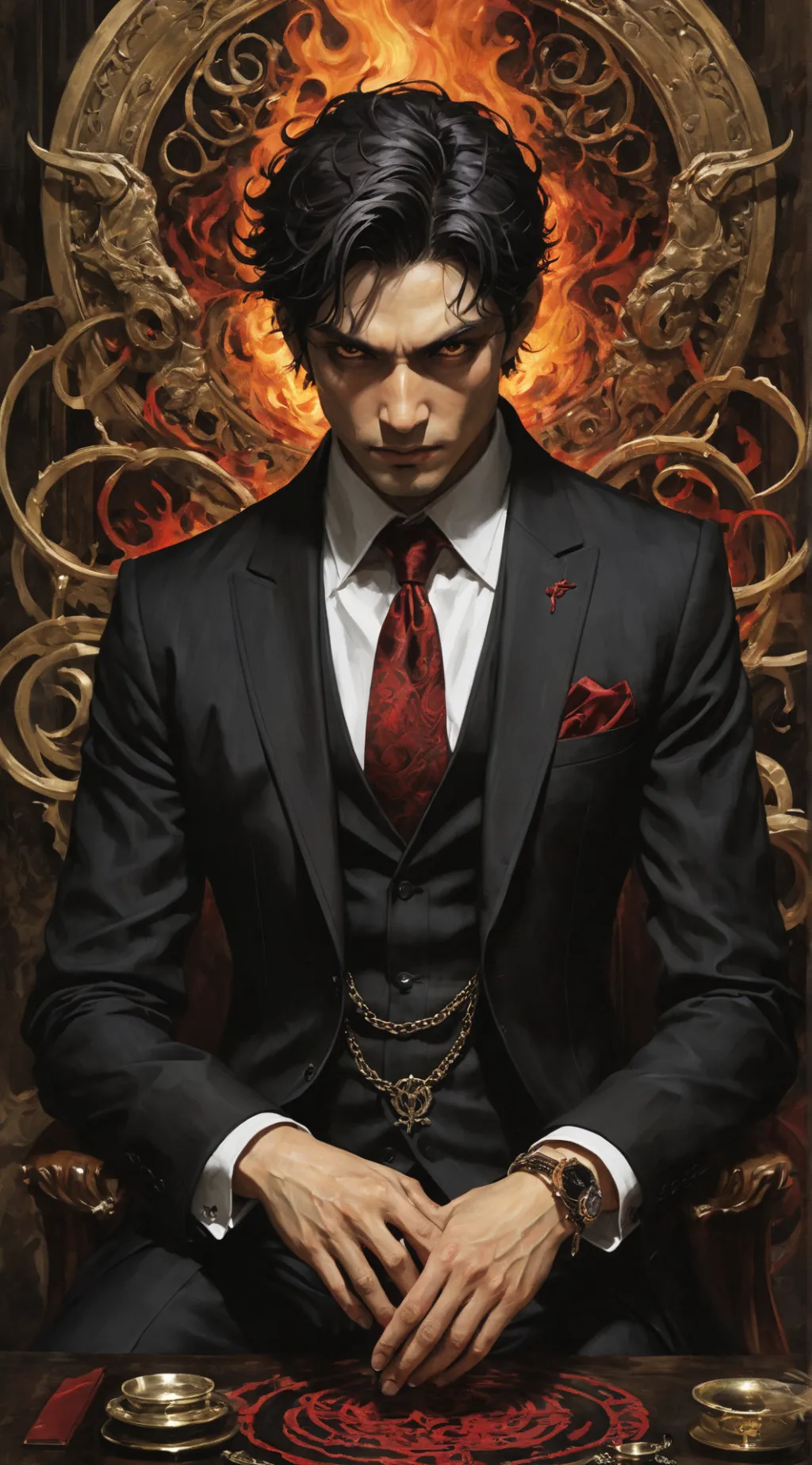 ai character: Dante background