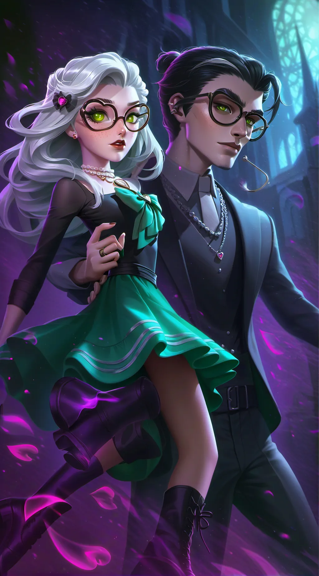 ai character: HH PICK ME COUPLE? background