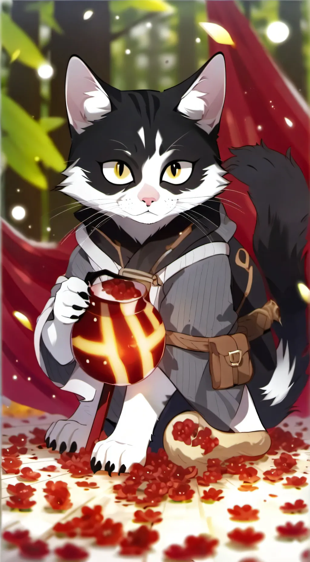 ai character: cora background