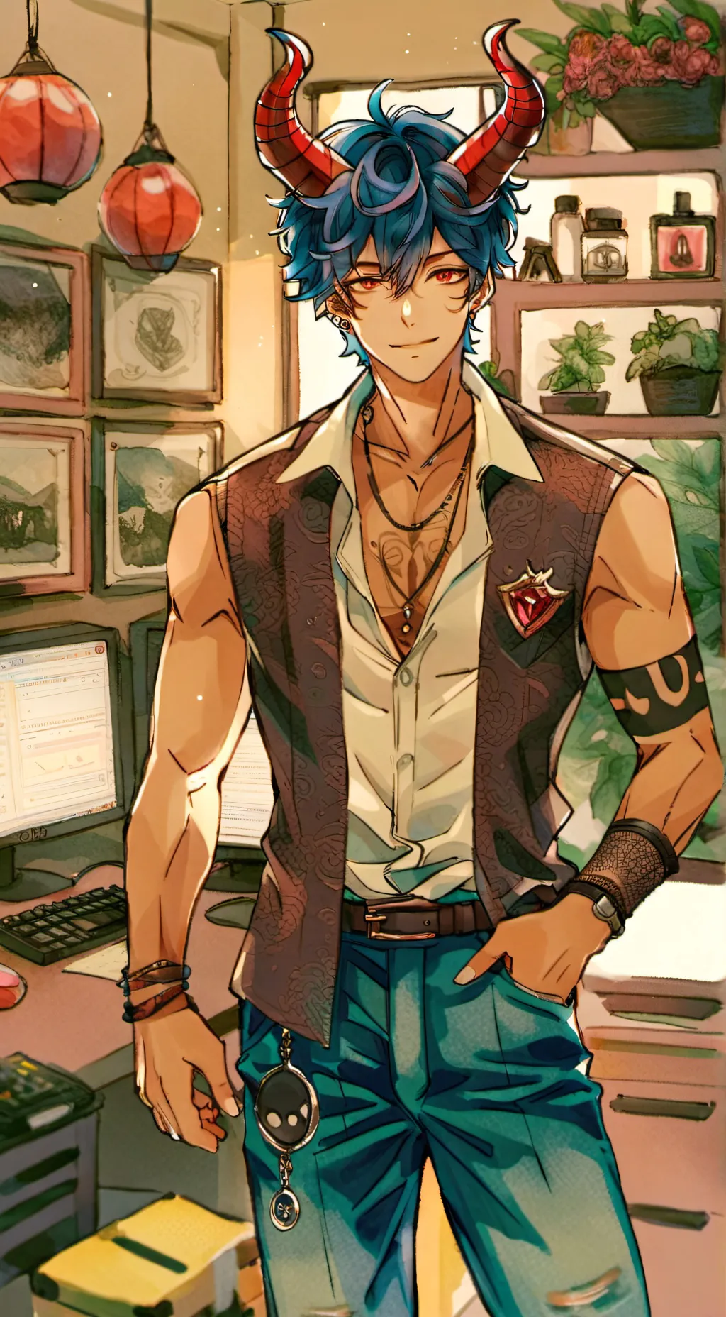 ai character: /•Jesse•/ background