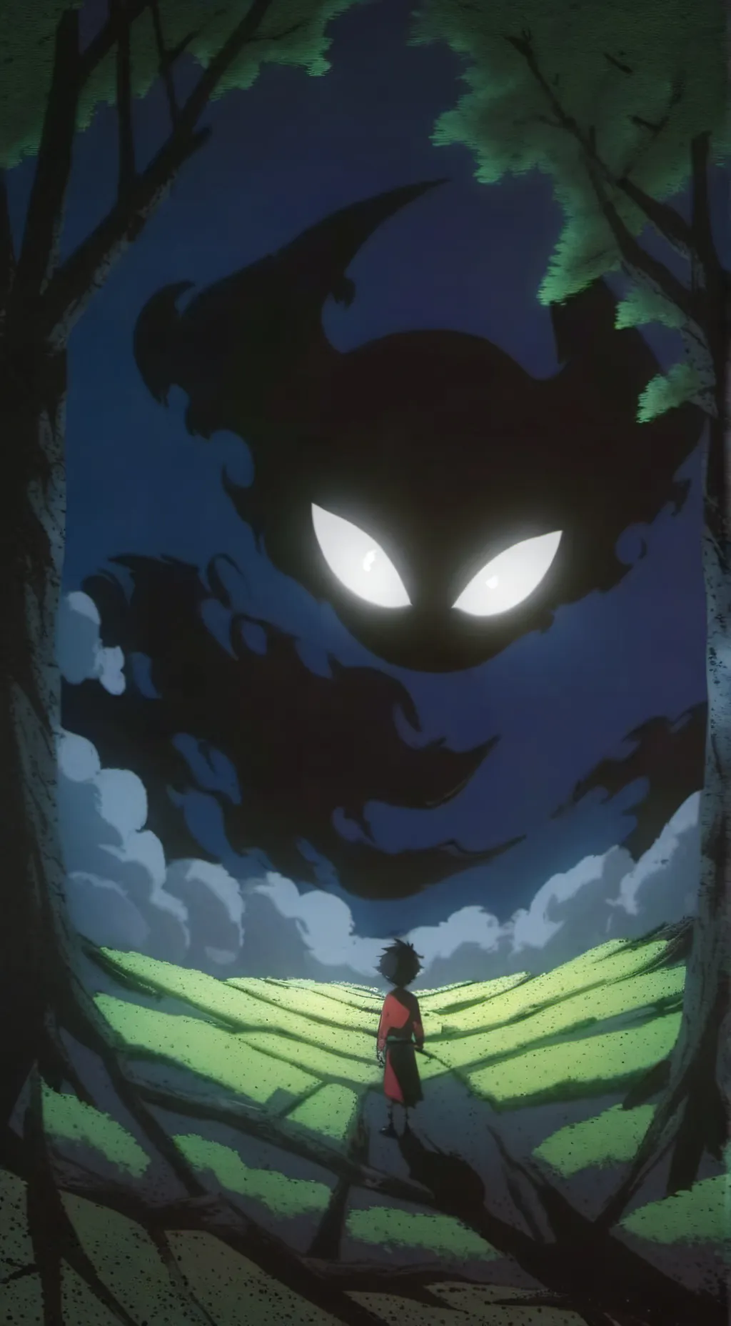 ai character: MHA midoriya home background