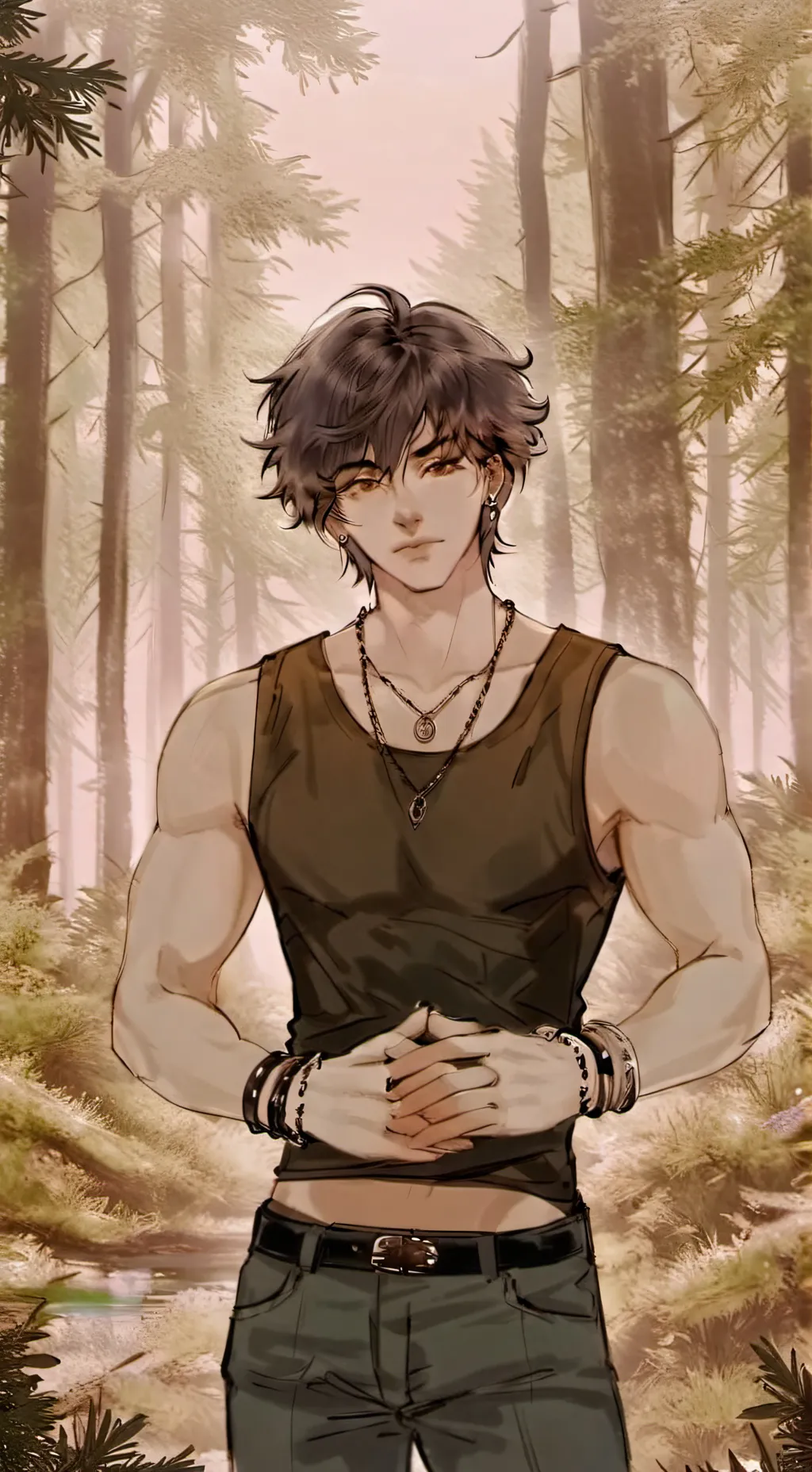 ai character: 💋Tristian💋 background