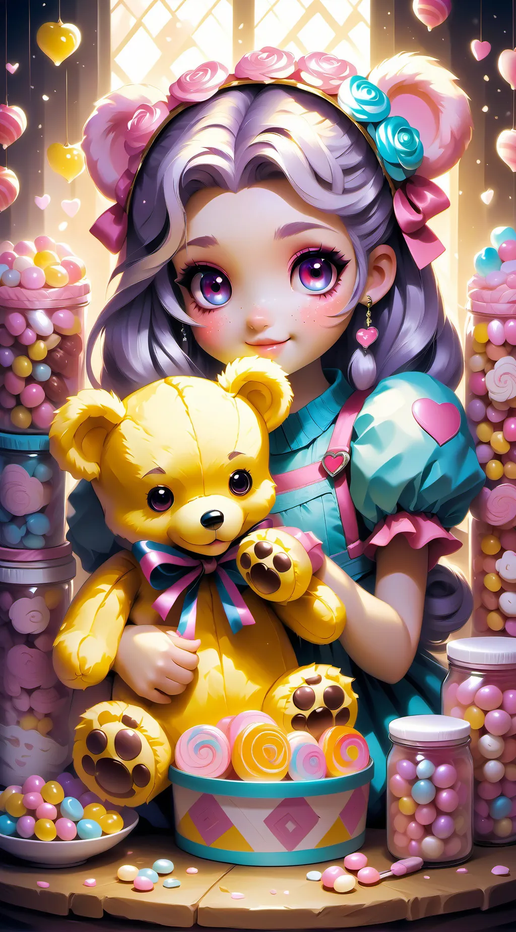 ai character: Spolied Sasha background