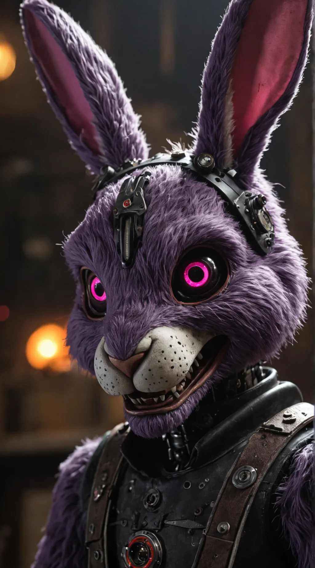 ai character: Bonnie the Rabbit background