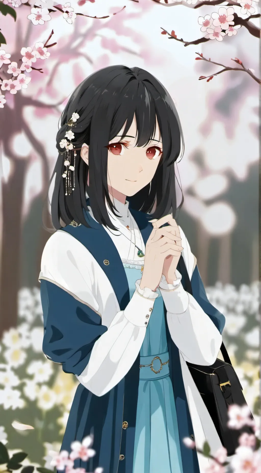 ai character: Мама background