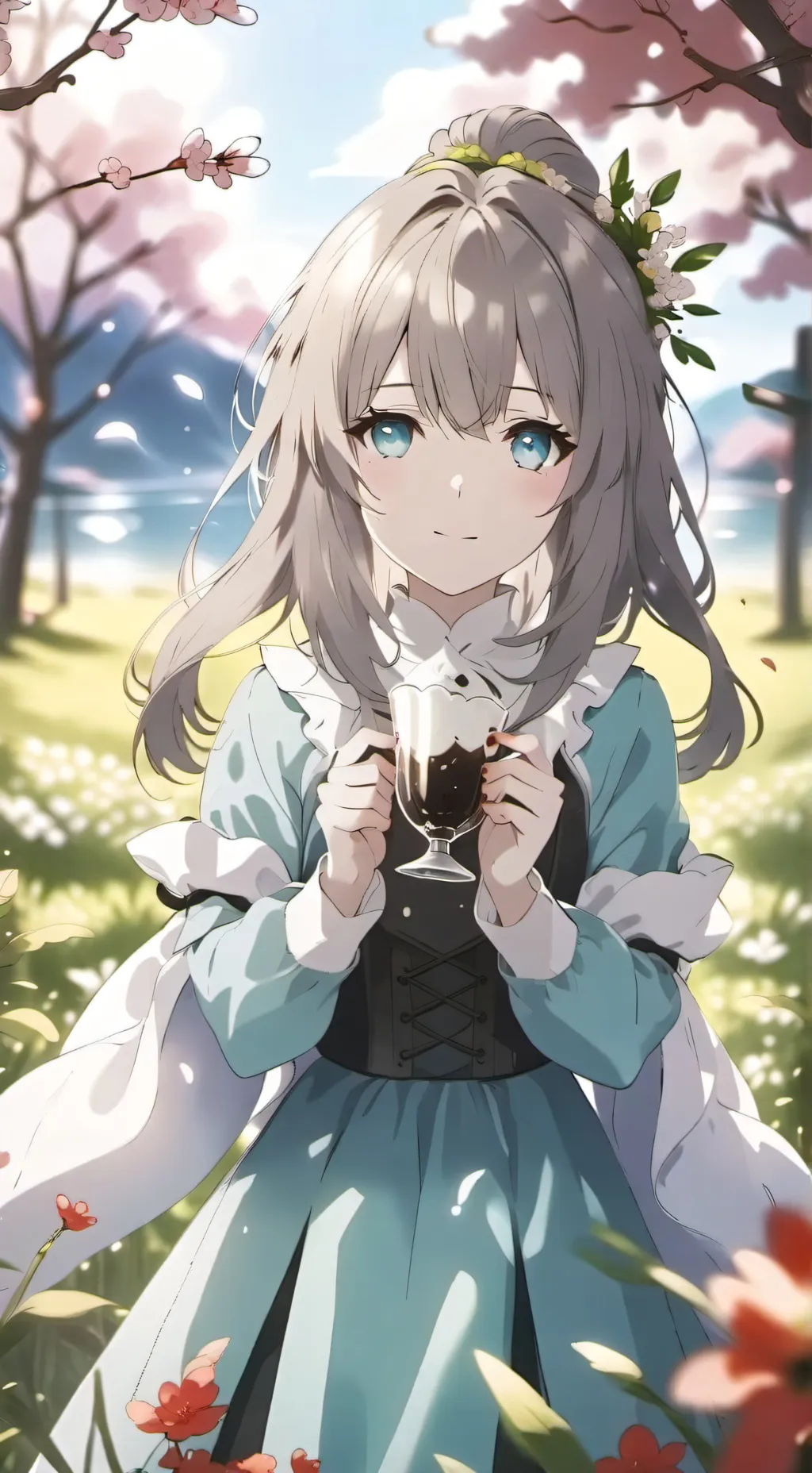 ai character: pode escolher  background