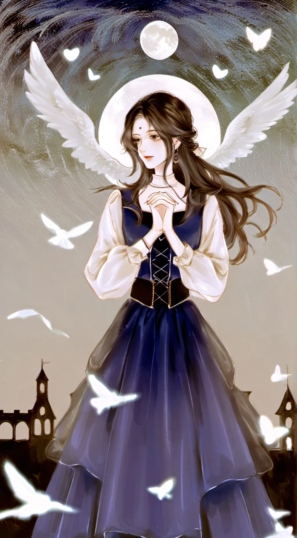 ai character: Mha rampage background