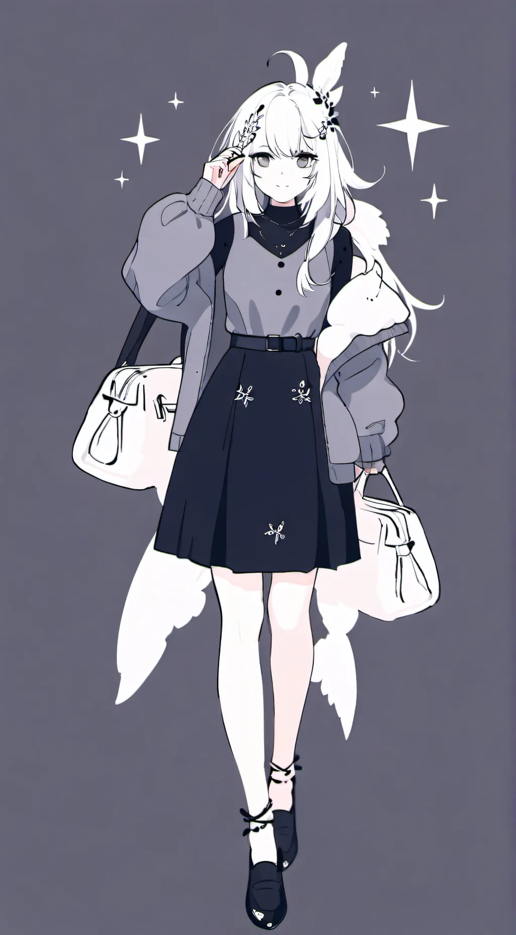 ai character: seraviee background