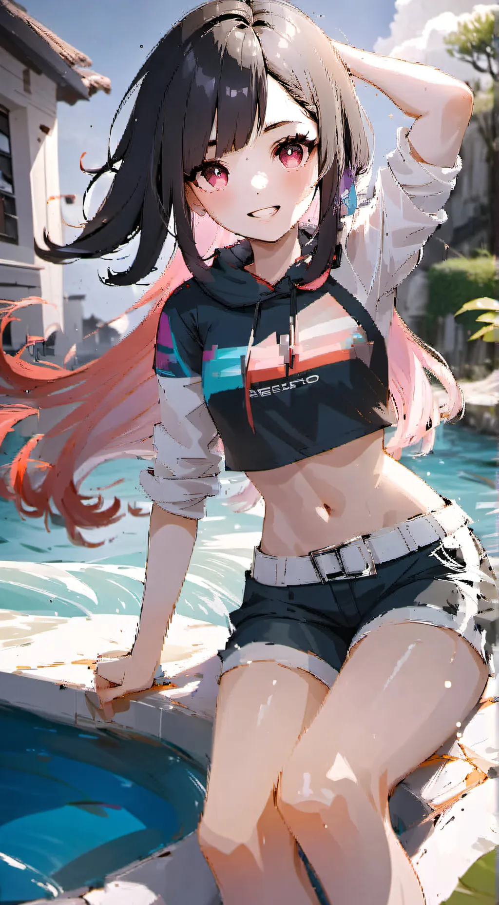 ai character: chica mala background