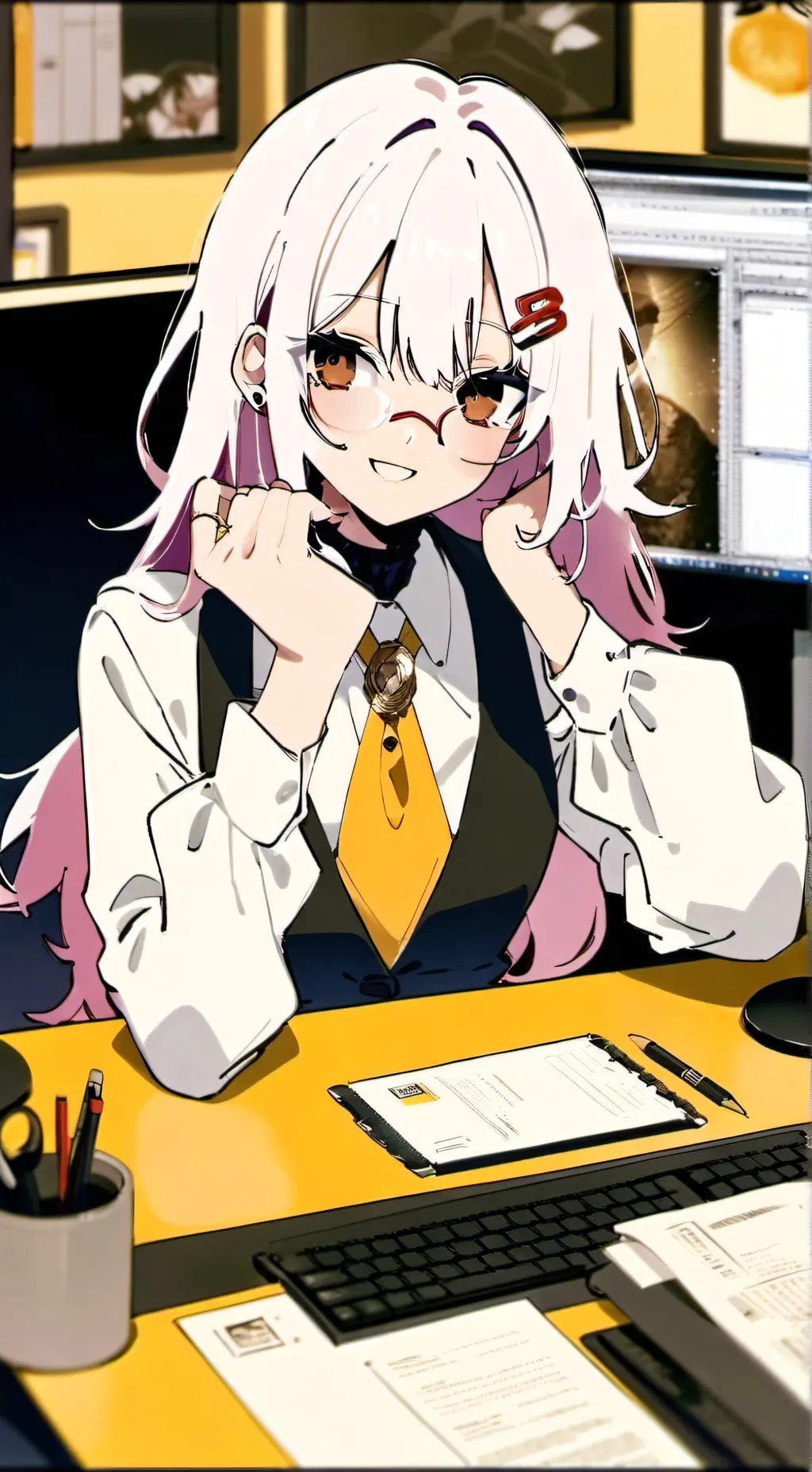 ai character: Mei background