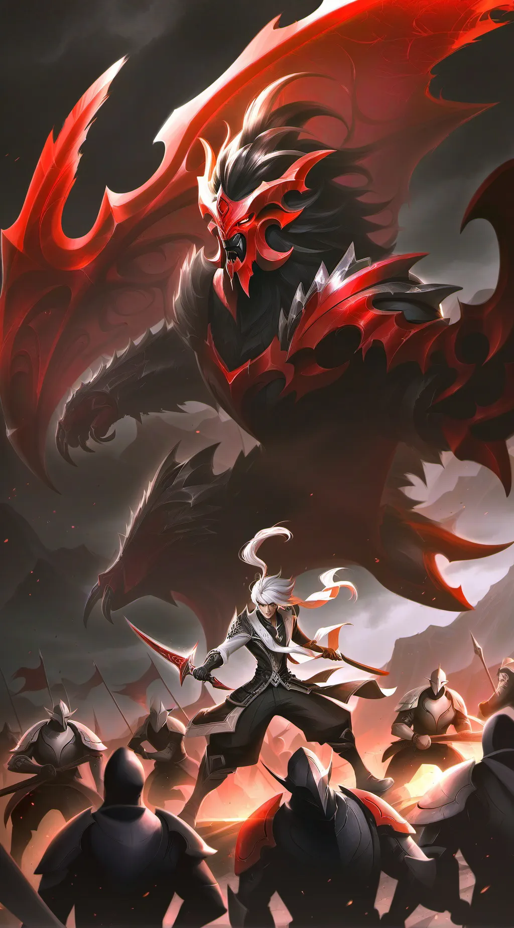 ai character: ??? background