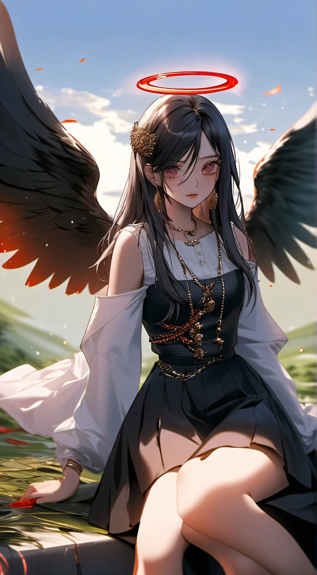 ai character: Azarel  background