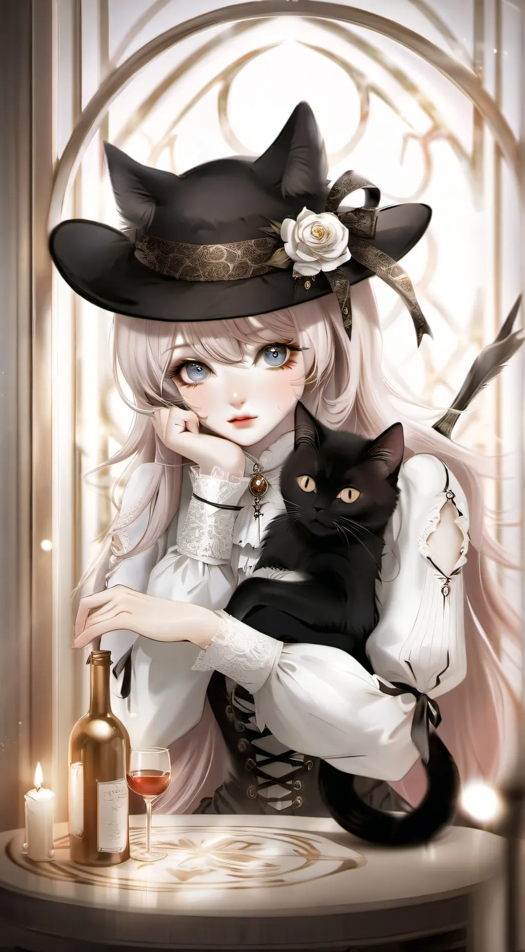 ai character: chica background