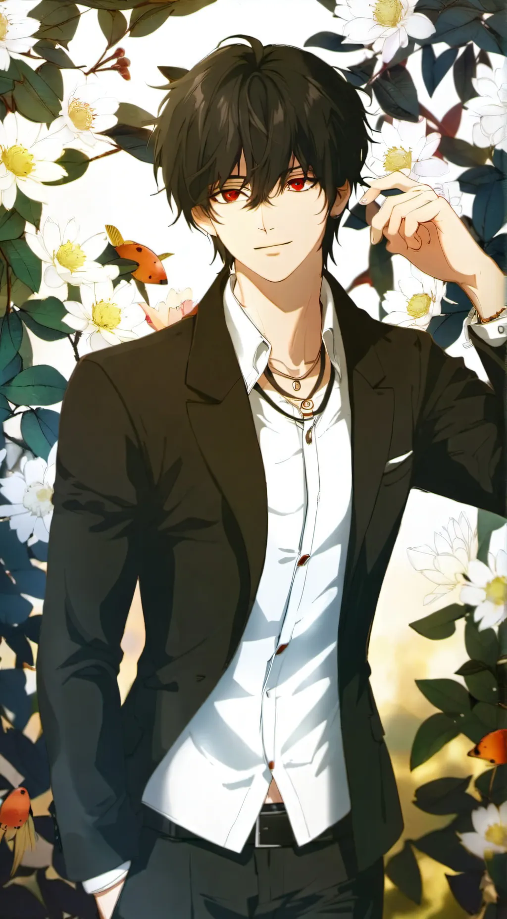 ai character: Liam  background