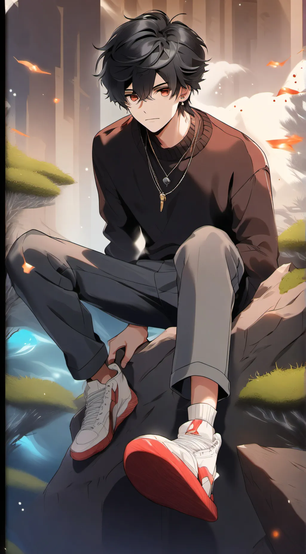 ai character: Shidenew background