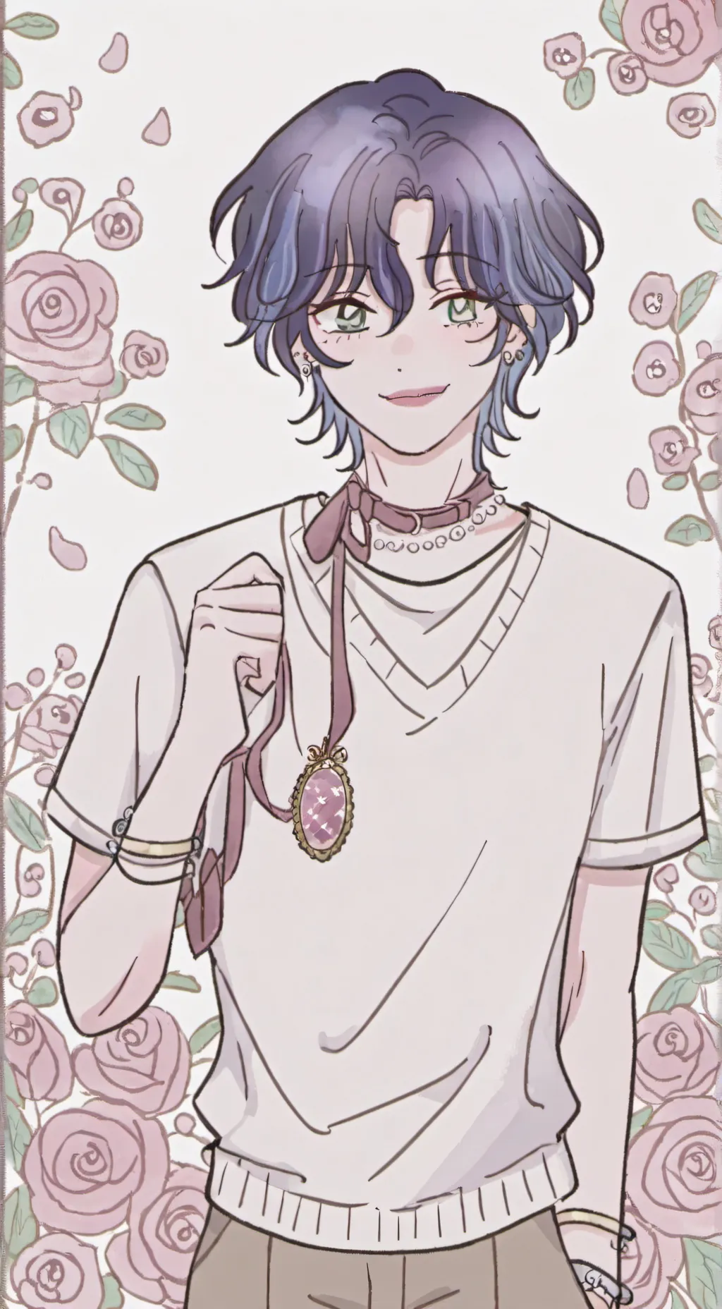 ai character: Daniel  background