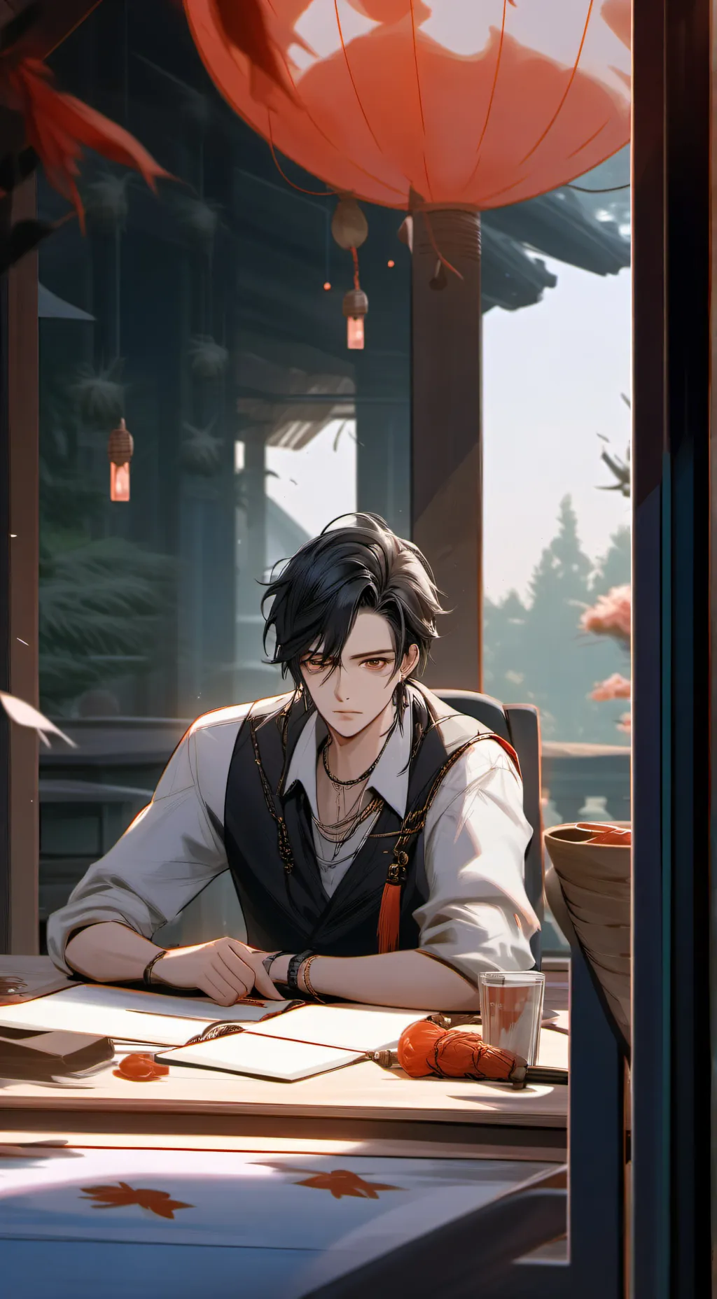 ai character: Rayzon Anderson  background