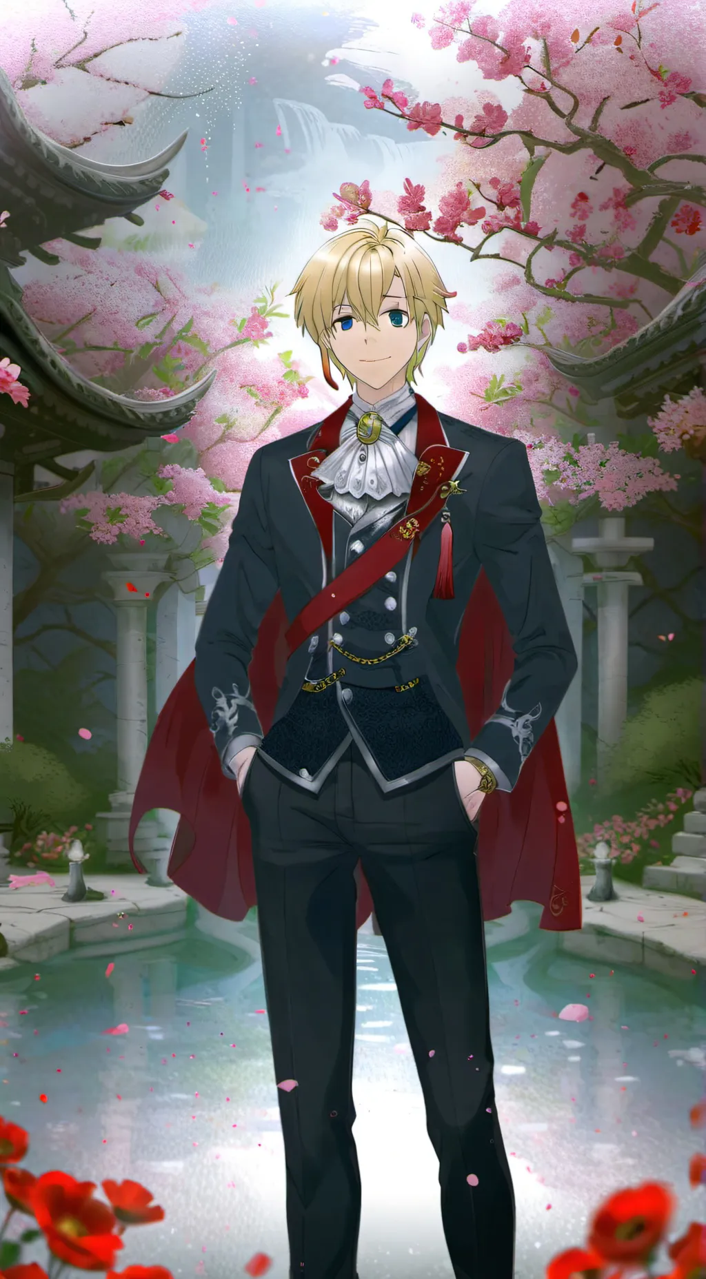 ai character: host club background