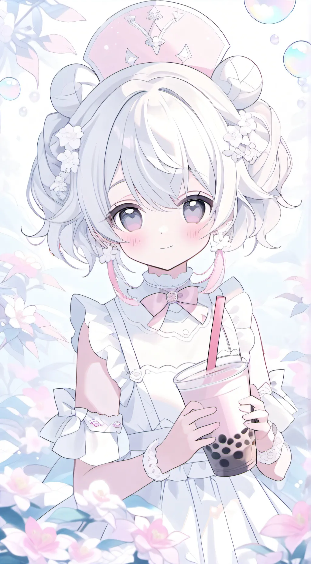 ai character: chouppie 😘😘 background