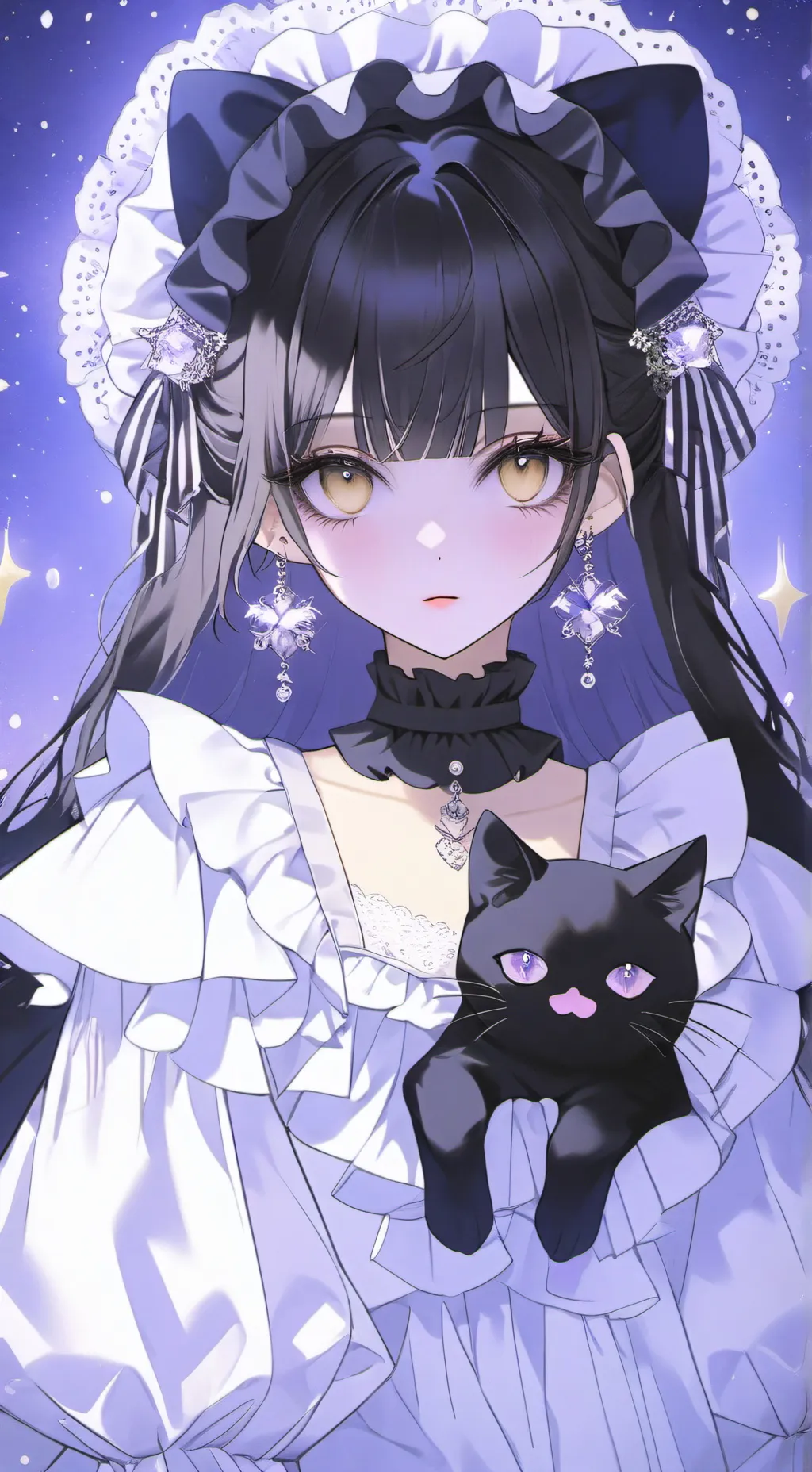 ai character: la pick me girl 💌🖤 background